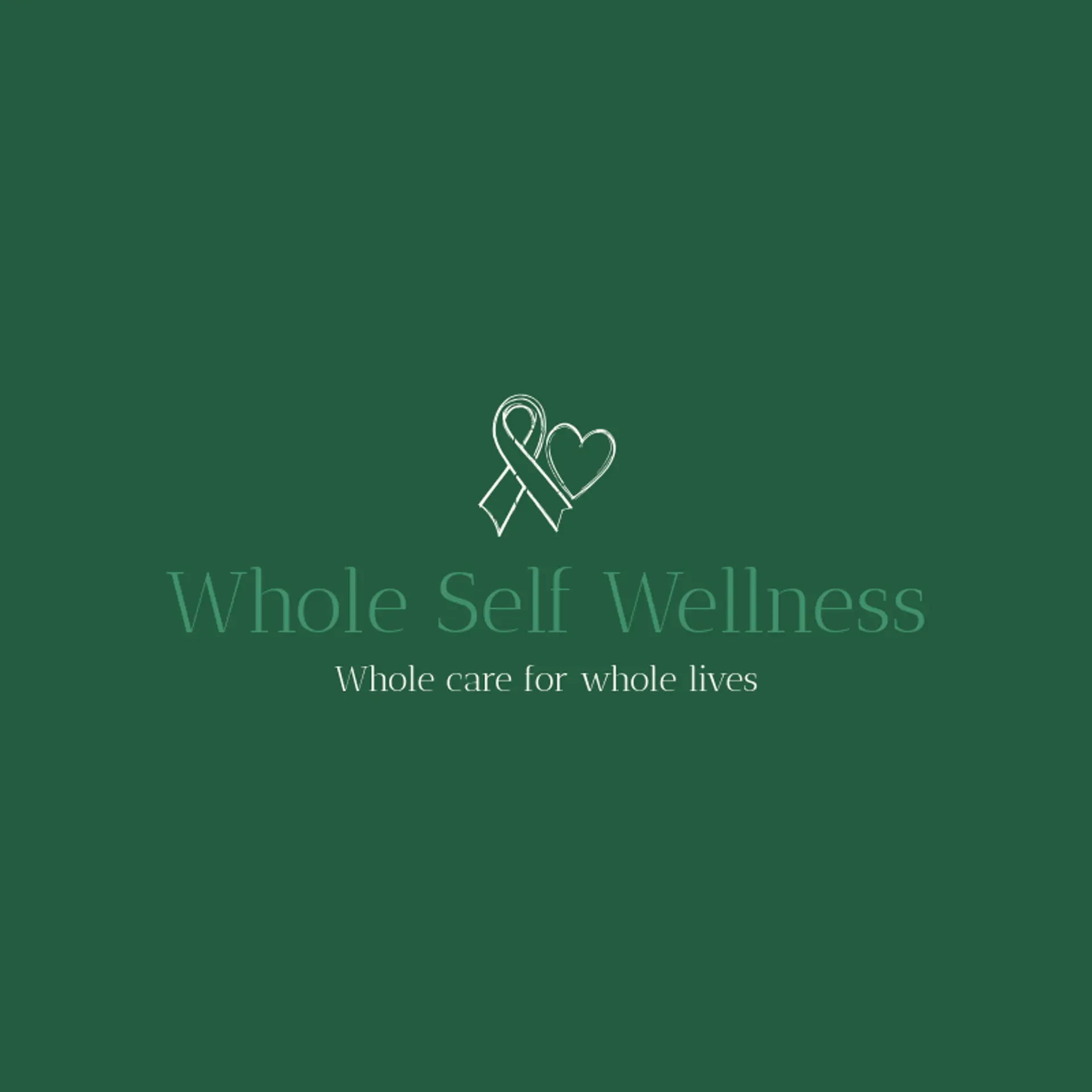 Whole Self Wellness logo for disability