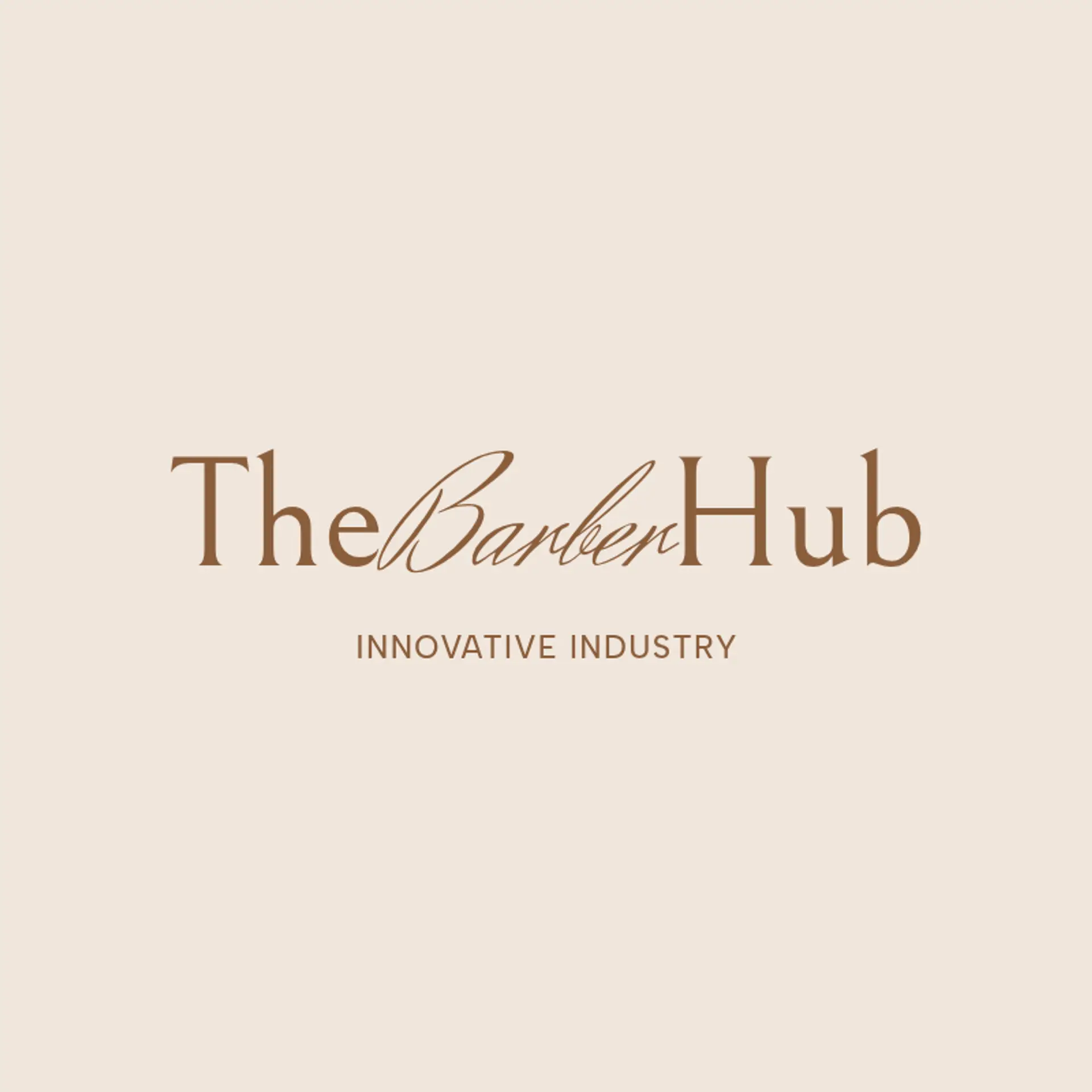 The Barber Hub logo for barber