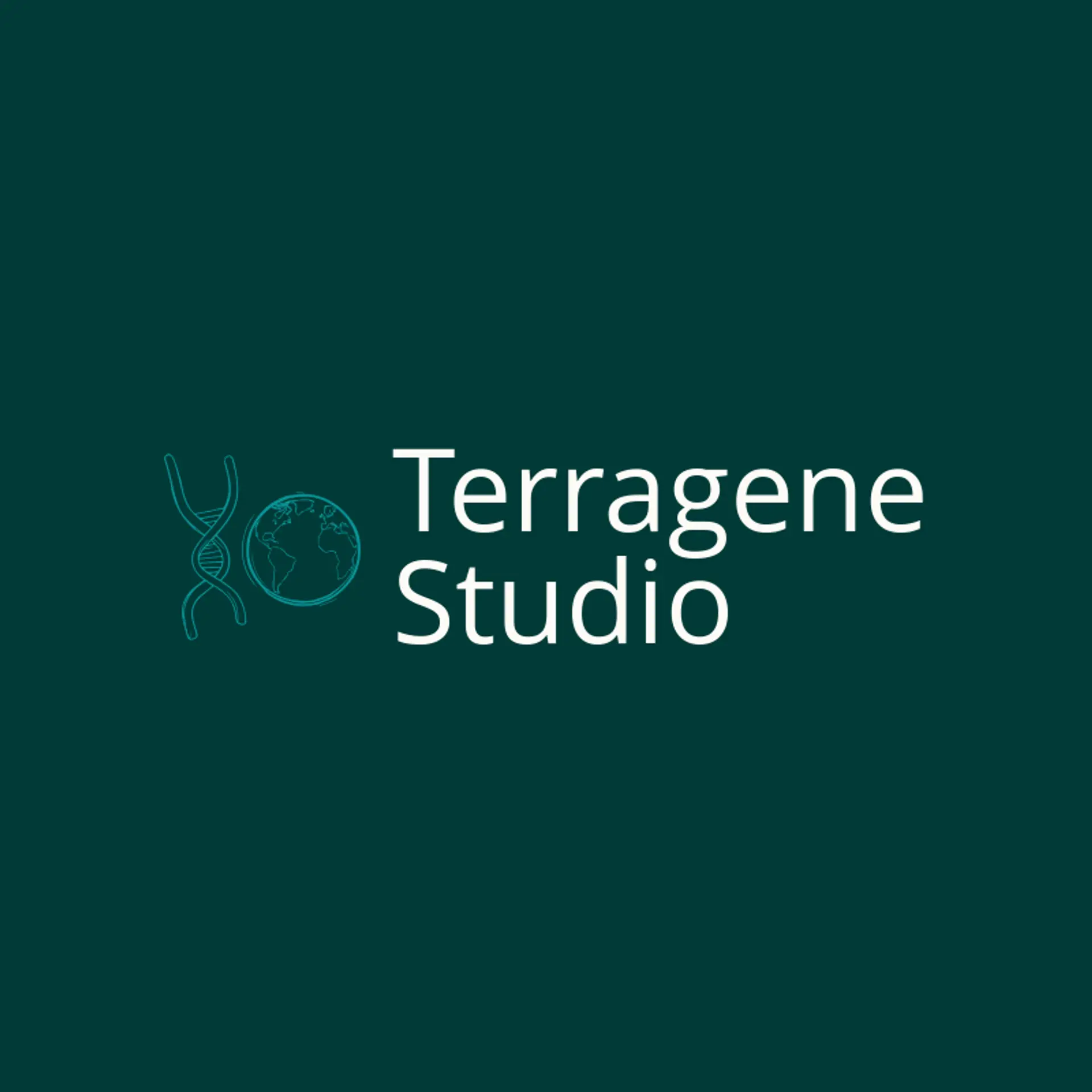 TerraGene Studio logo for biotechnology