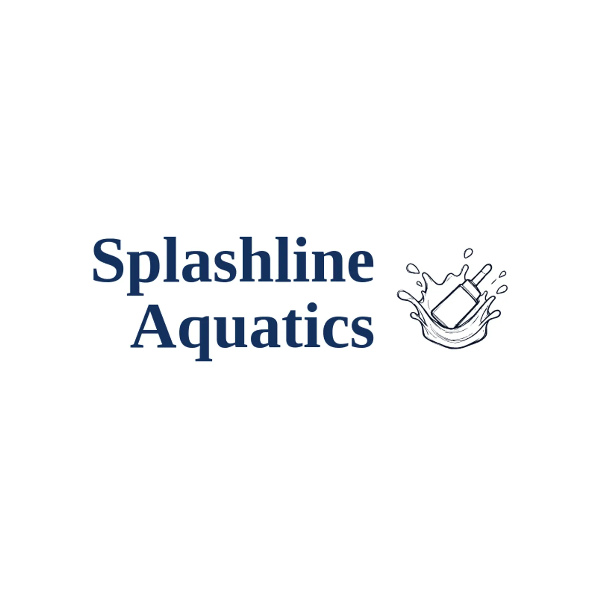 Splashline Aquatics logo for swimming