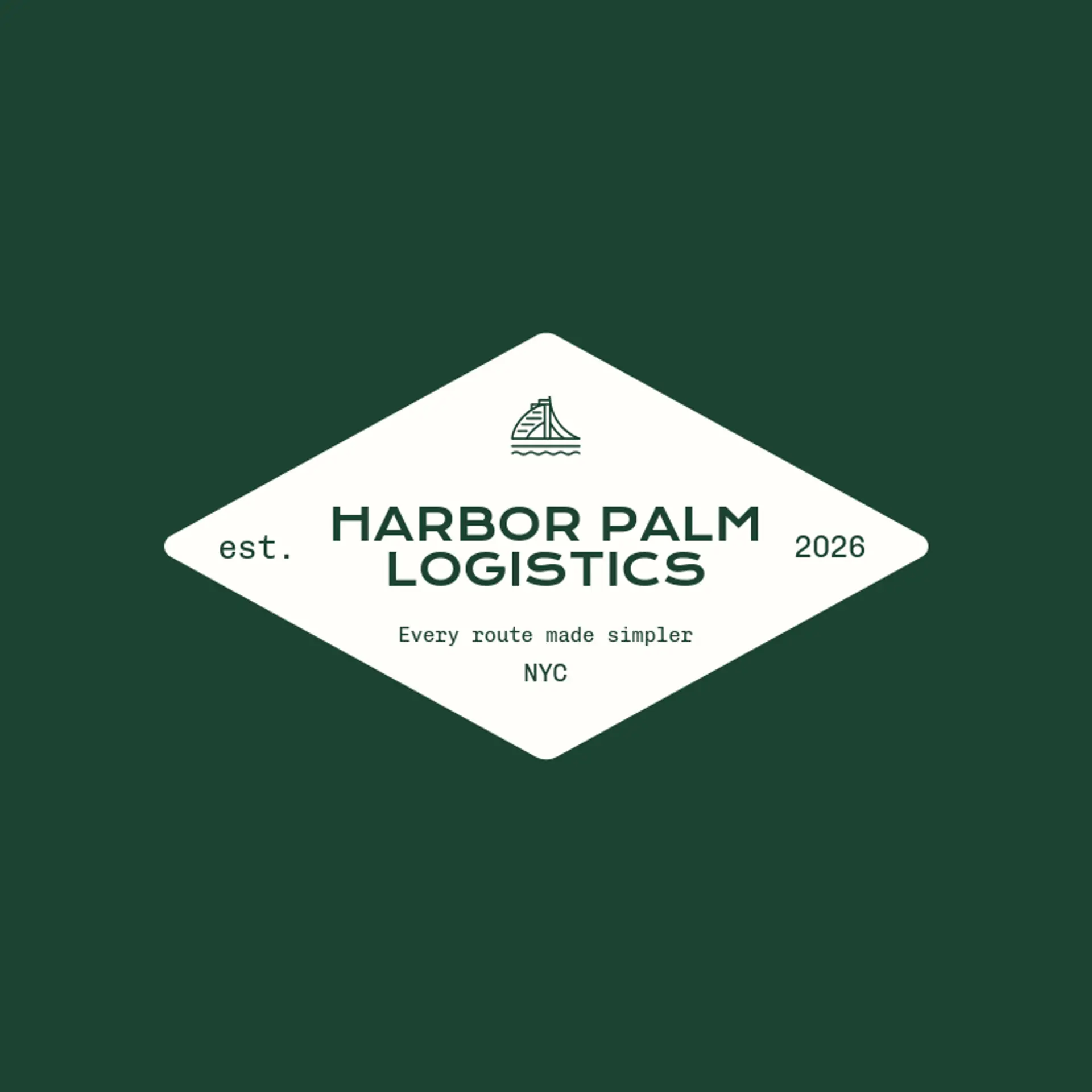 Harbor Palm Logistics logo for dubai