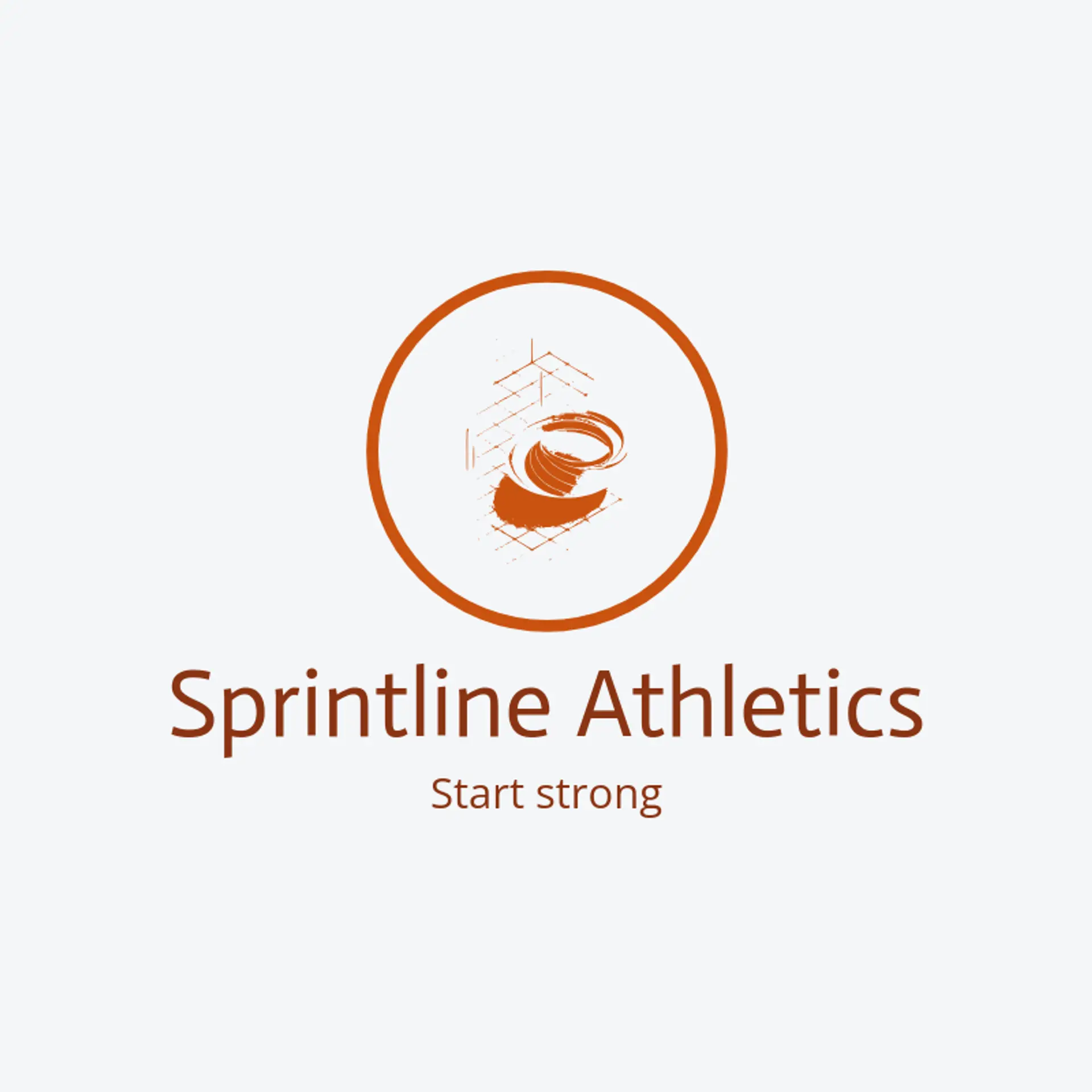 Sprintline Athletics logo for swoosh