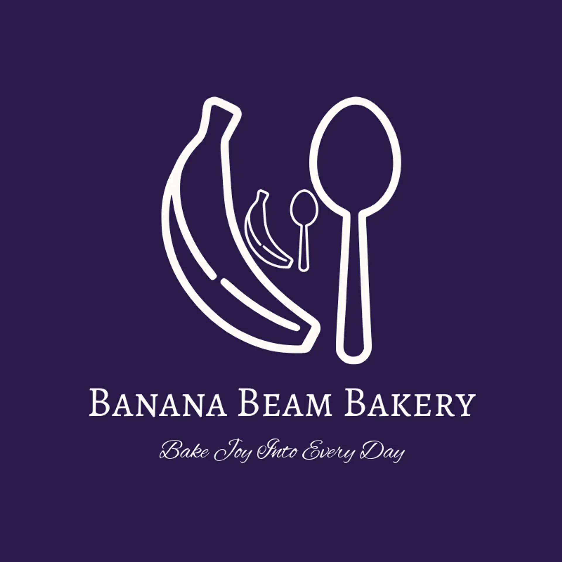 Banana Beam Bakery logo for banana