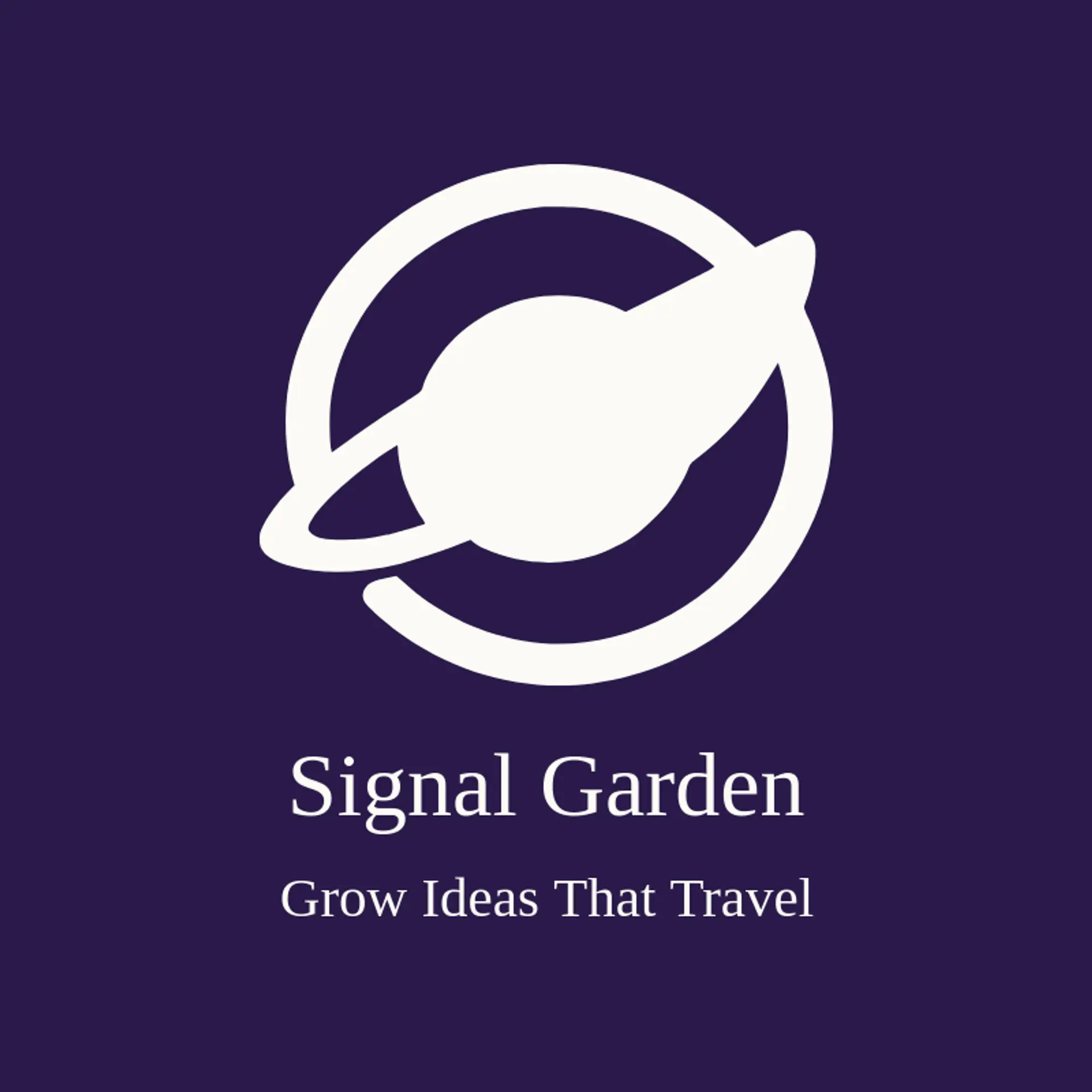 Signal Garden logo for constellation