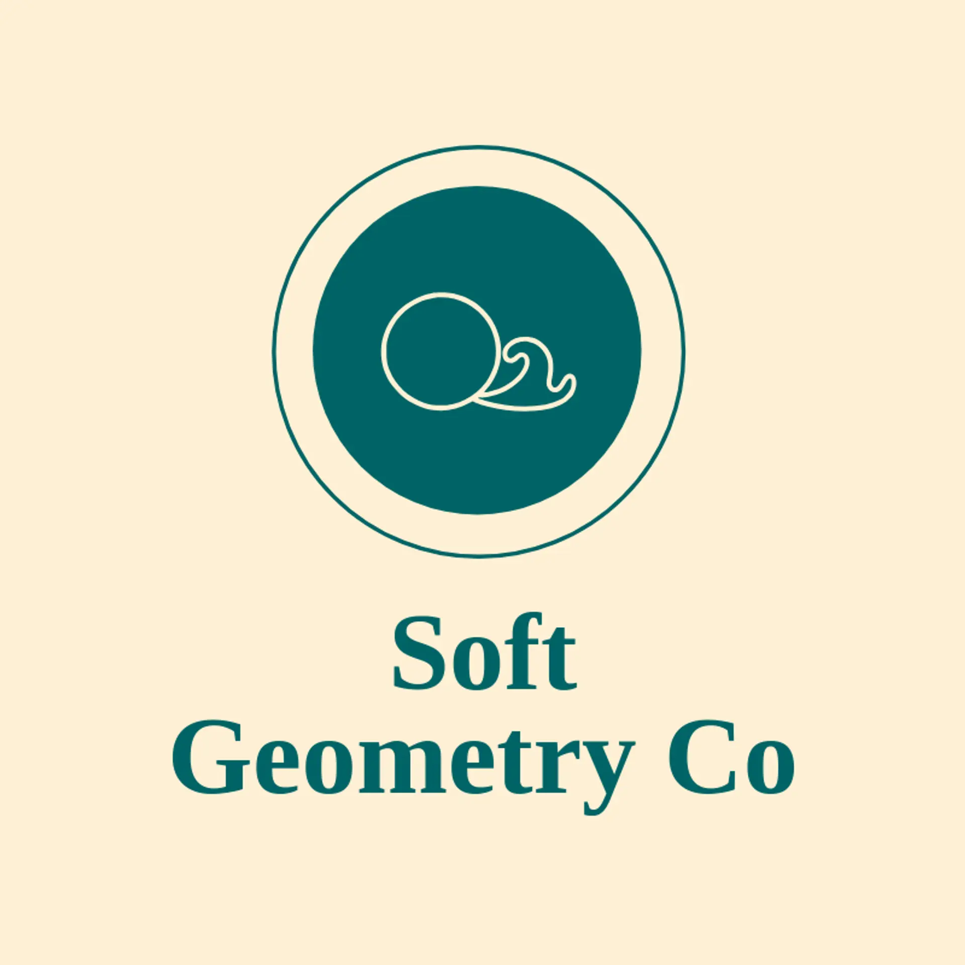 Soft Geometry Co logo for sphere