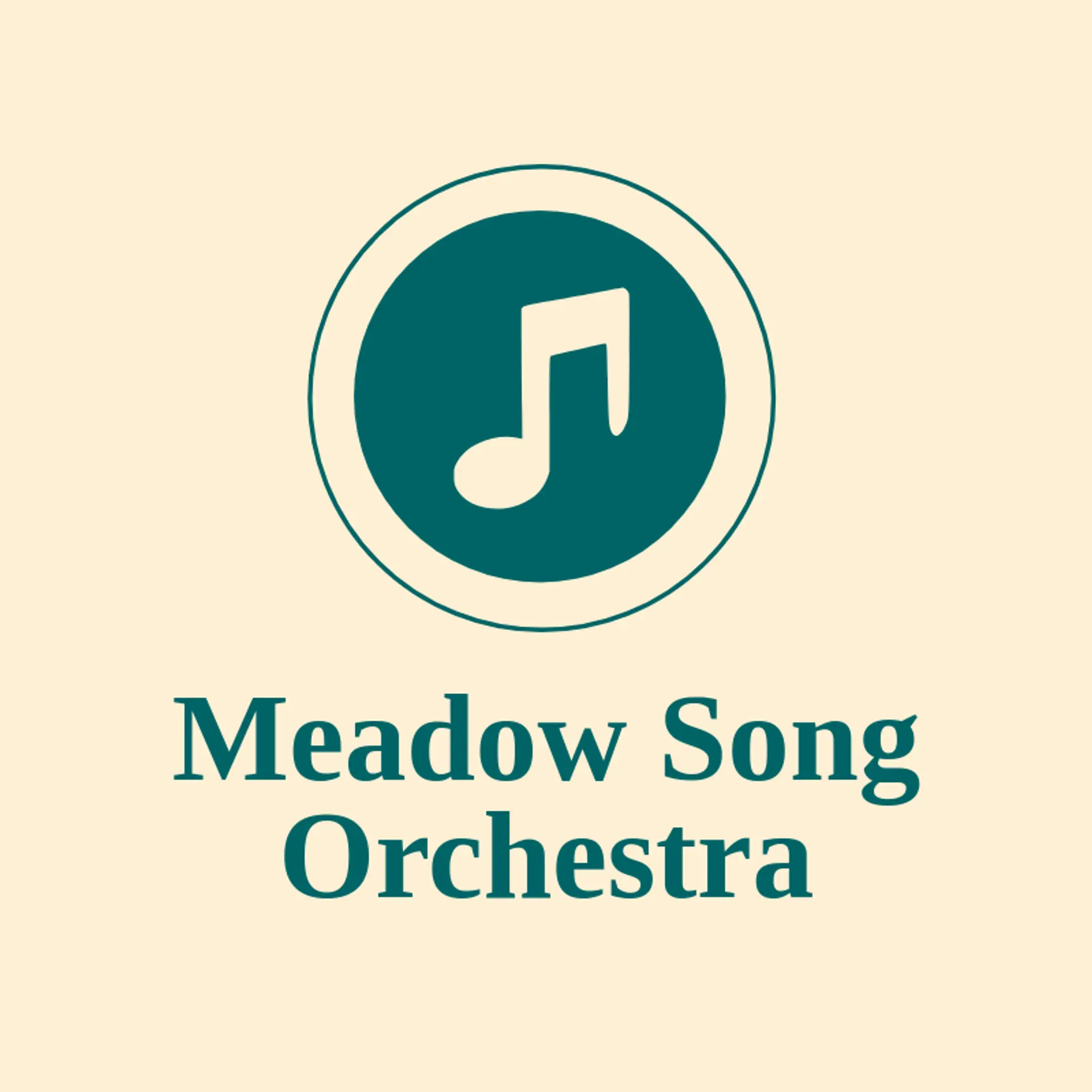 Meadow Song Orchestra logo for symphony