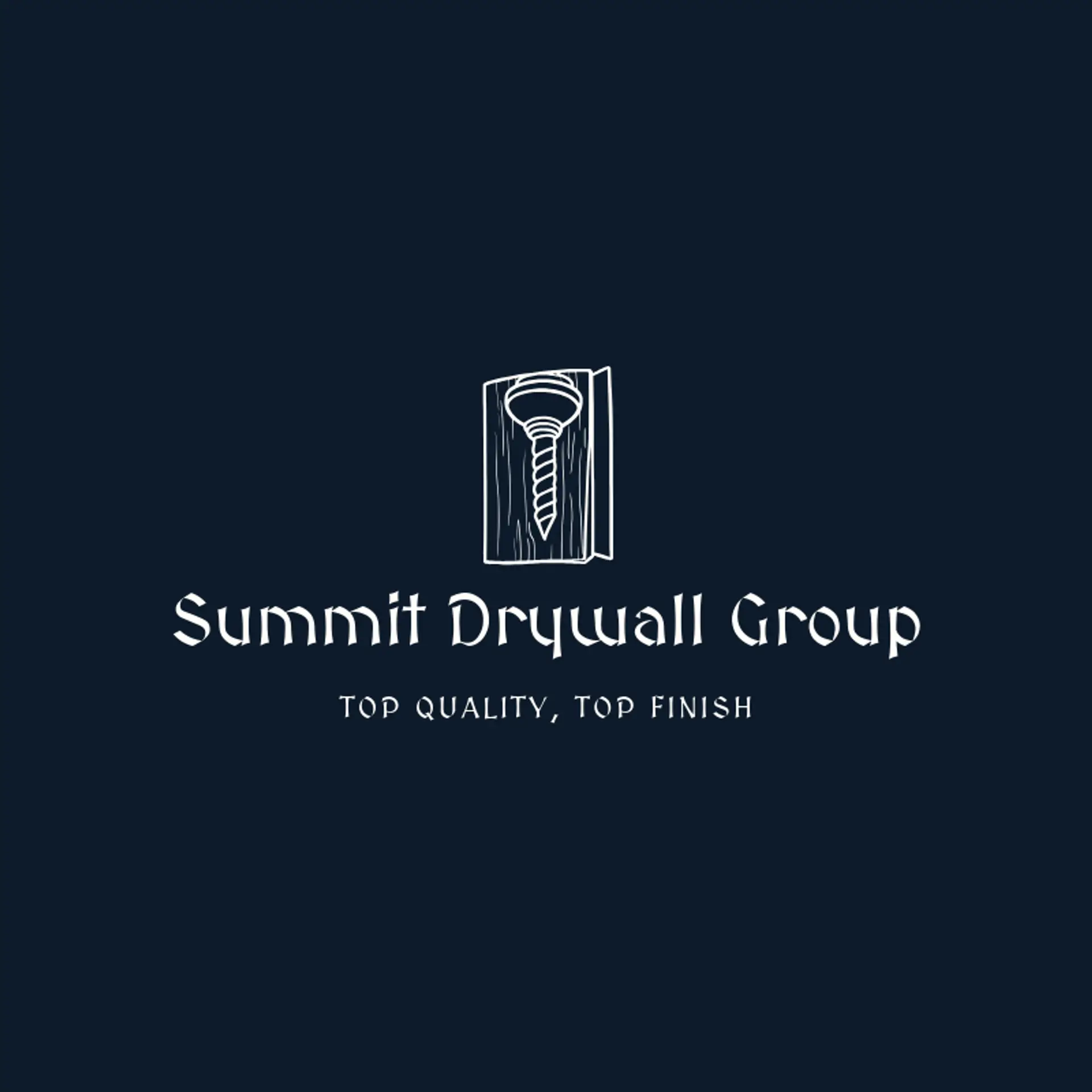 Summit Drywall Group logo for drywall