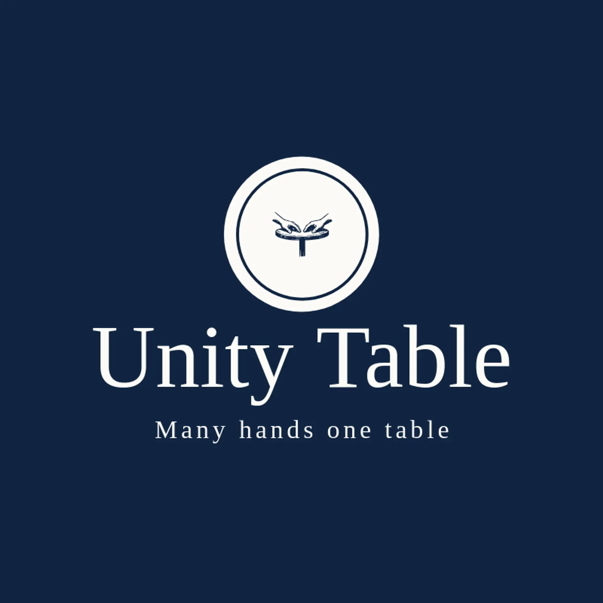 Unity Table logo for volunteer