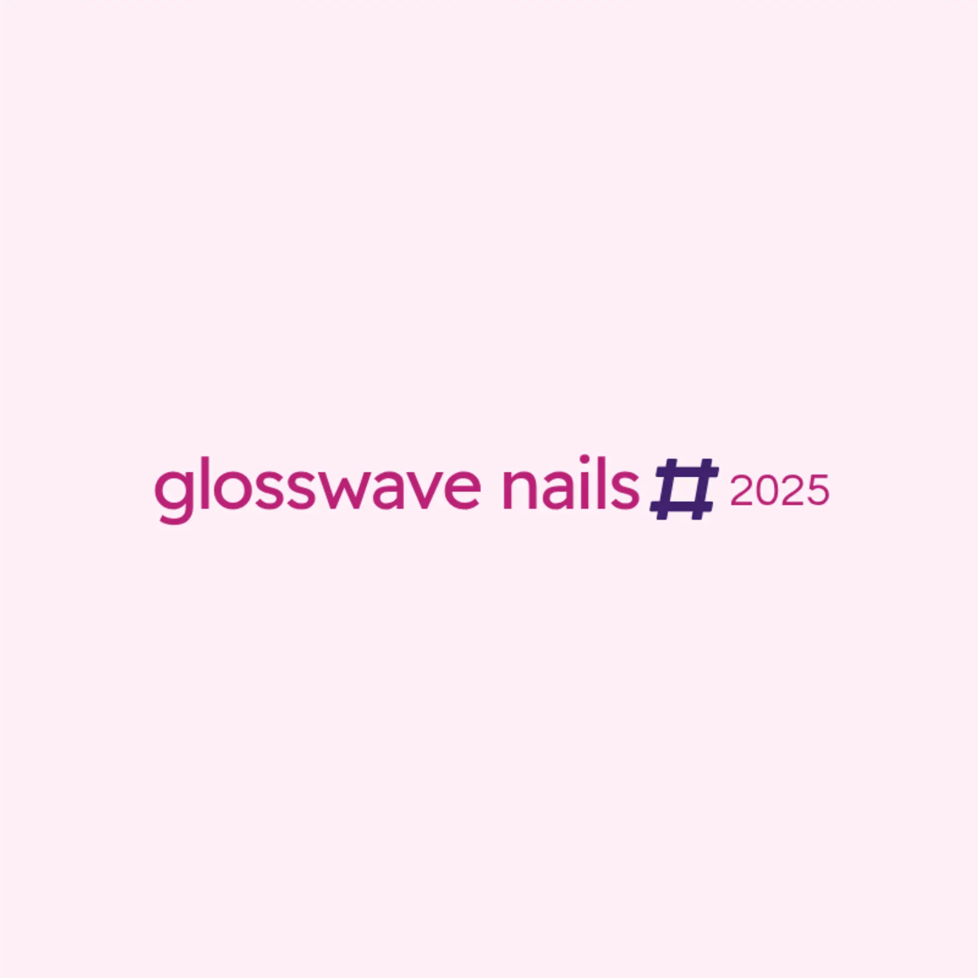 GlossWave Nails logo for nail tech