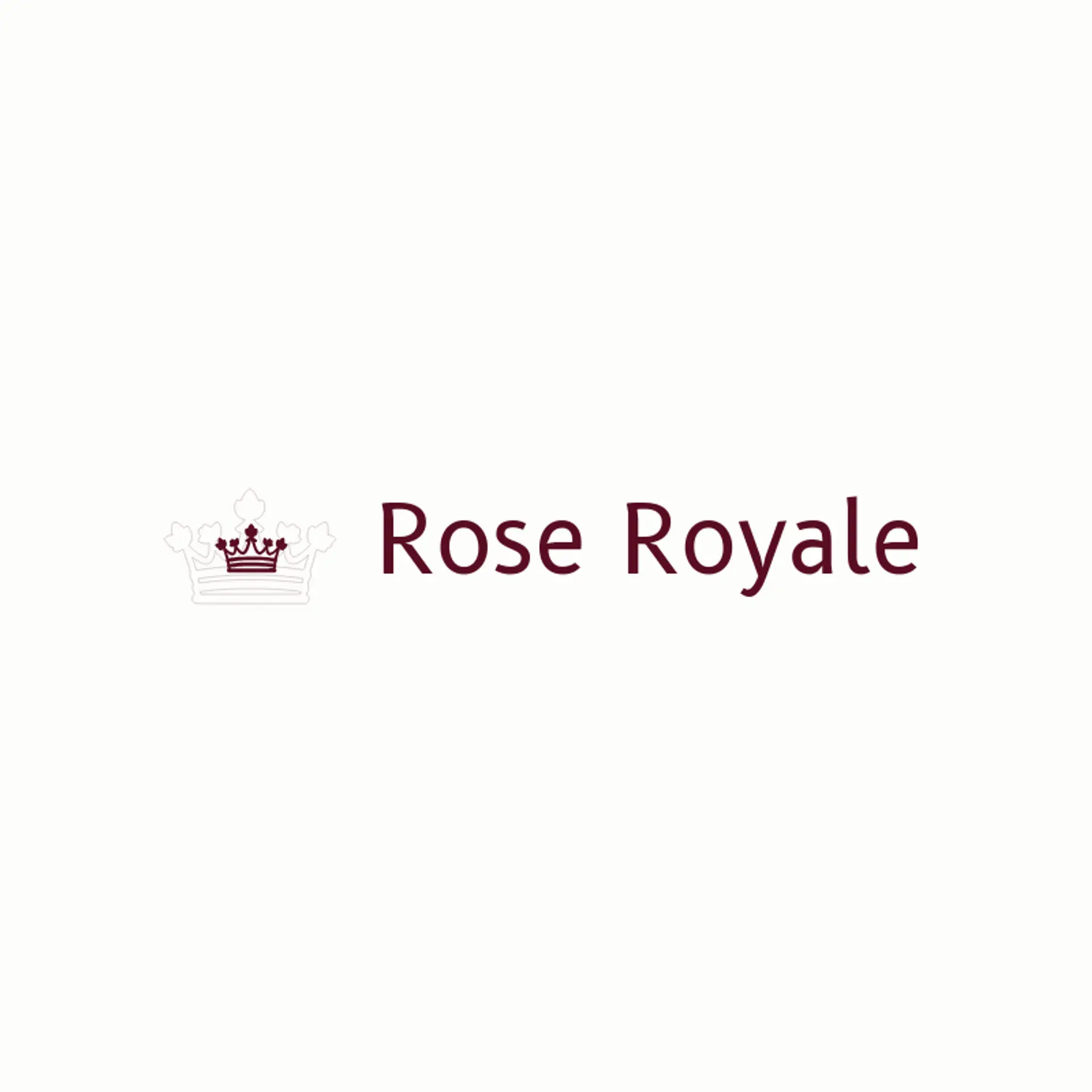 Rose Royale logo for king