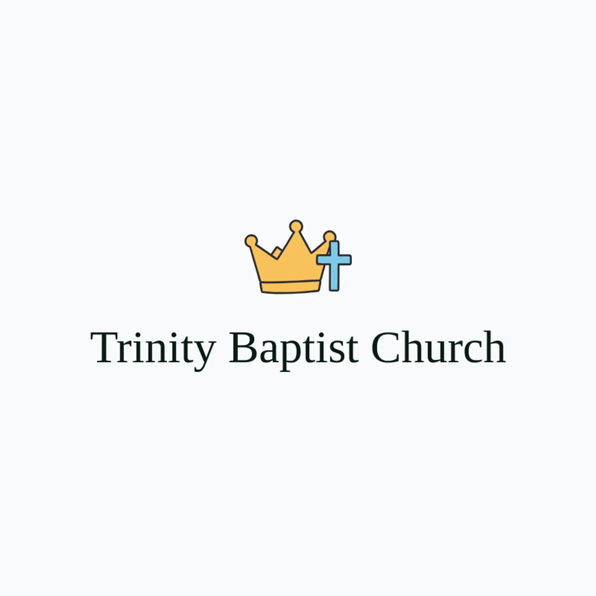 Trinity Baptist Church logo for christian