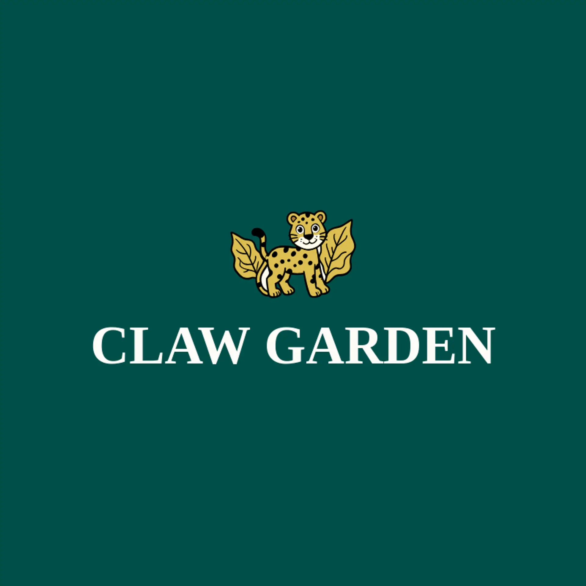 Claw Garden logo for leopard