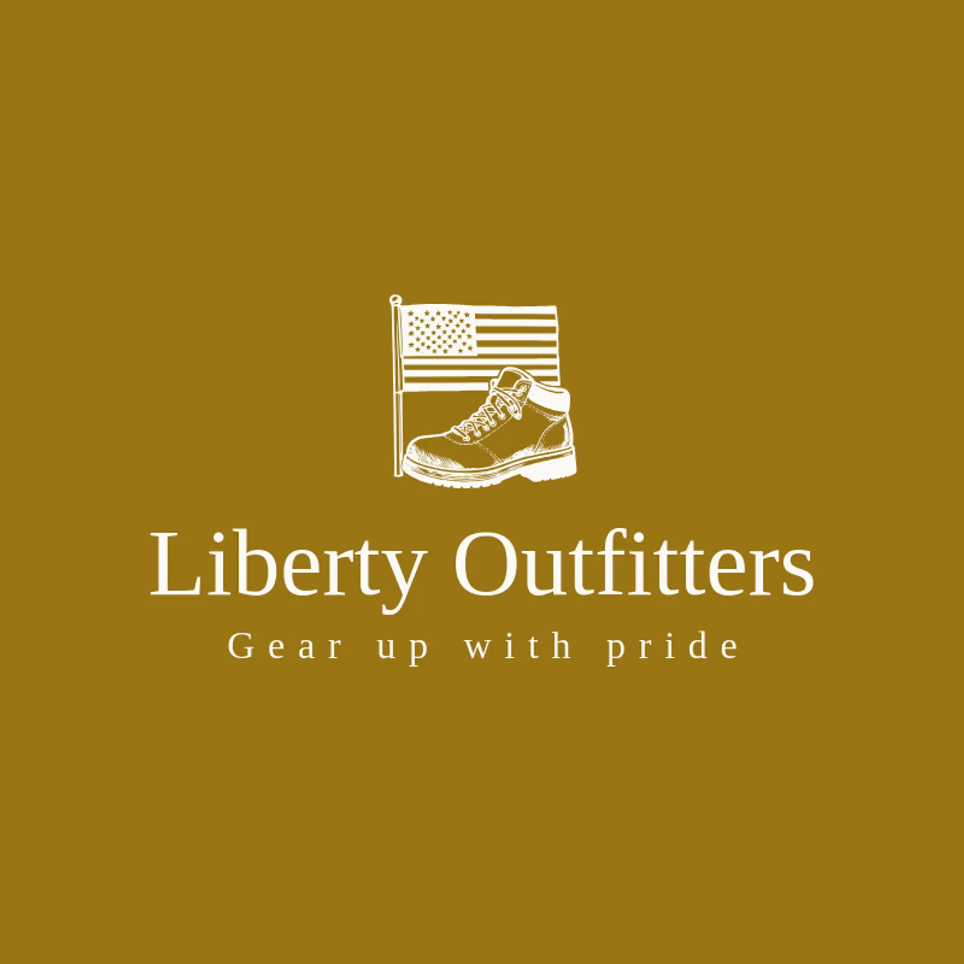Liberty Outfitters logo for usa flag