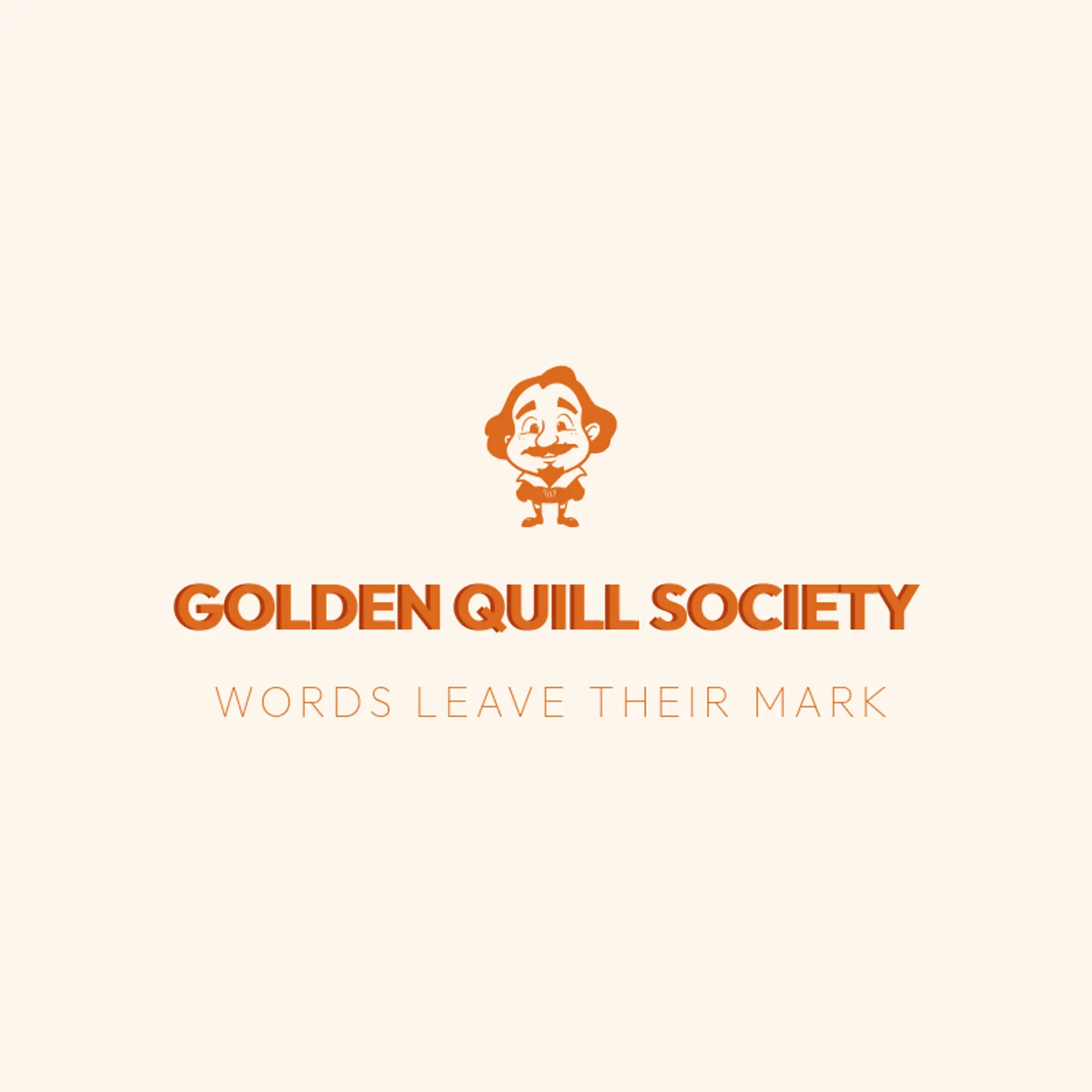 Golden Quill Society logo for playwright