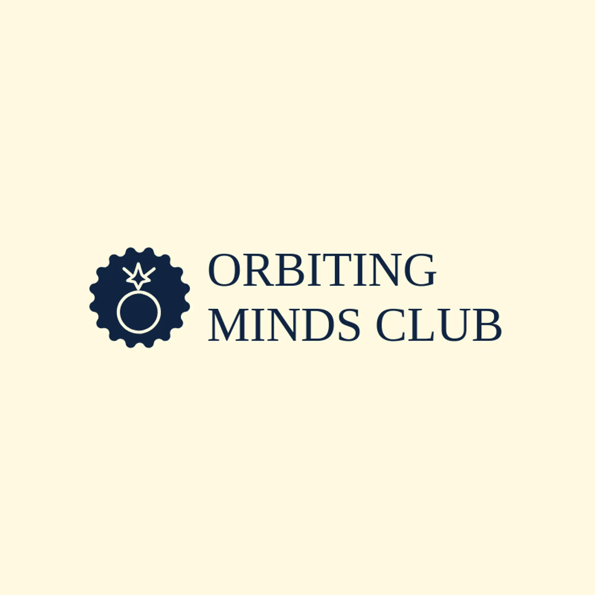 Orbiting Minds Club logo for universe