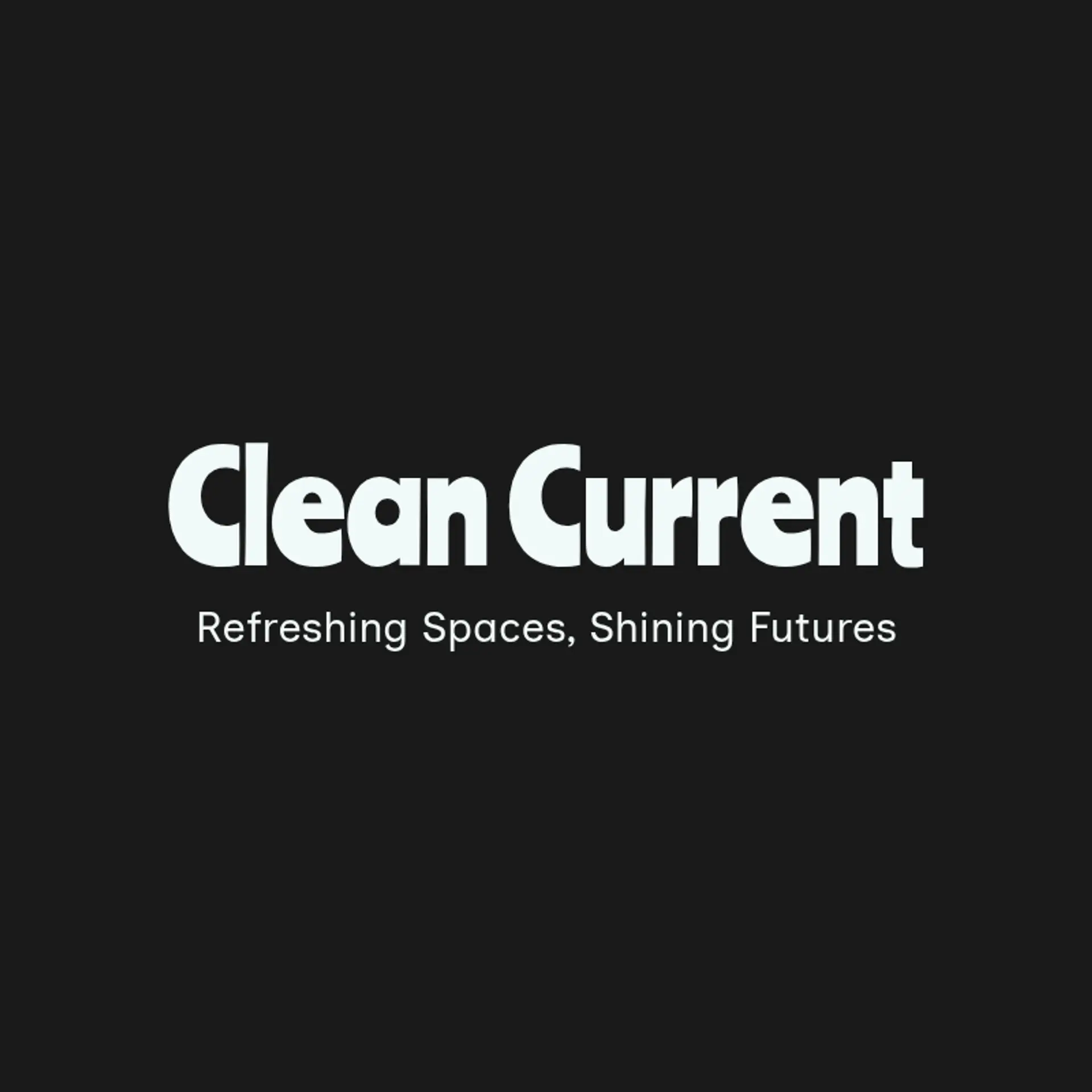 Clean Current logo for commercial cleaning