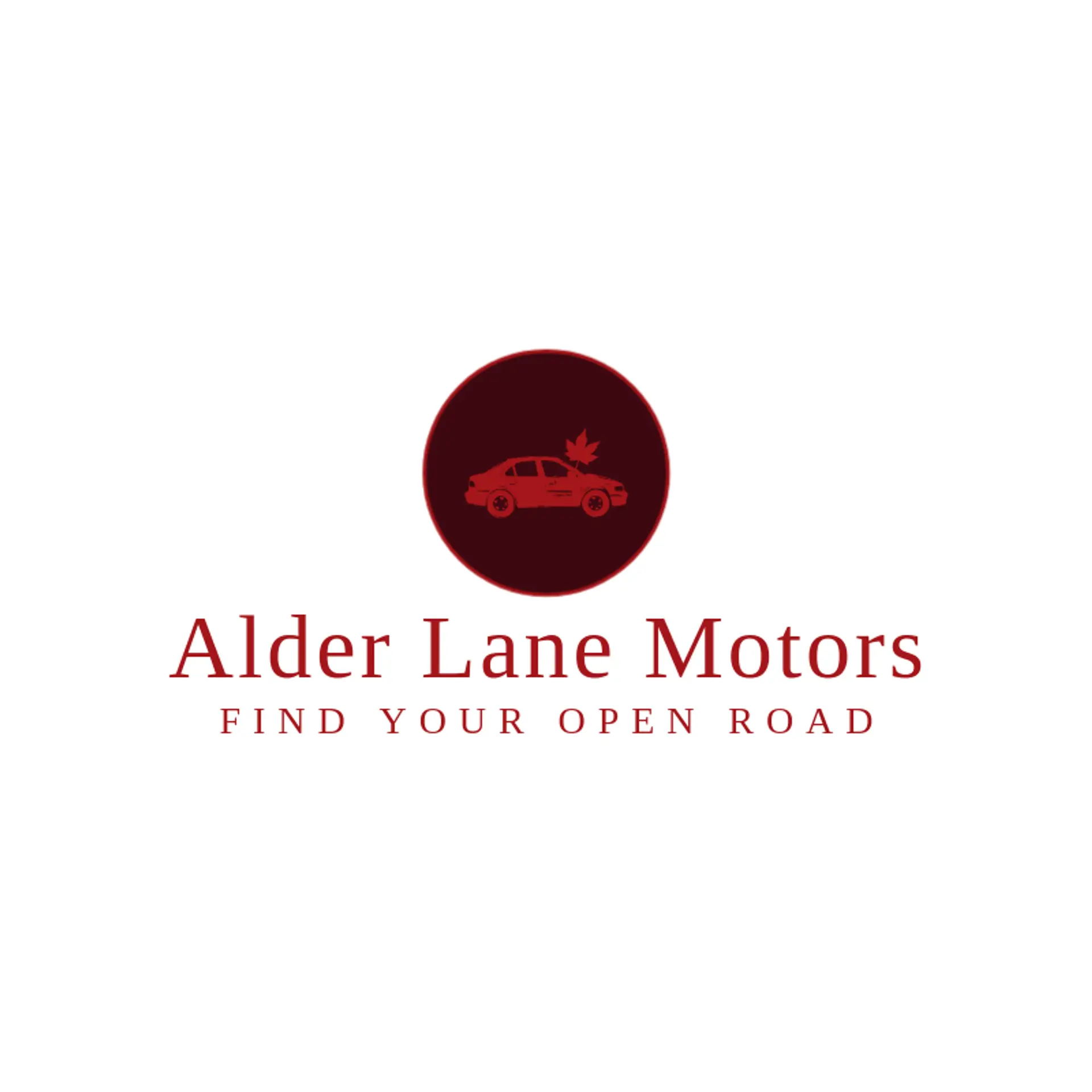 Alder Lane Motors logo for sedan