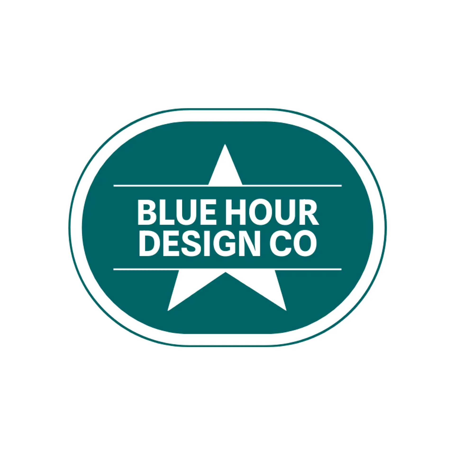 Blue Hour Design Co logo for pentagram