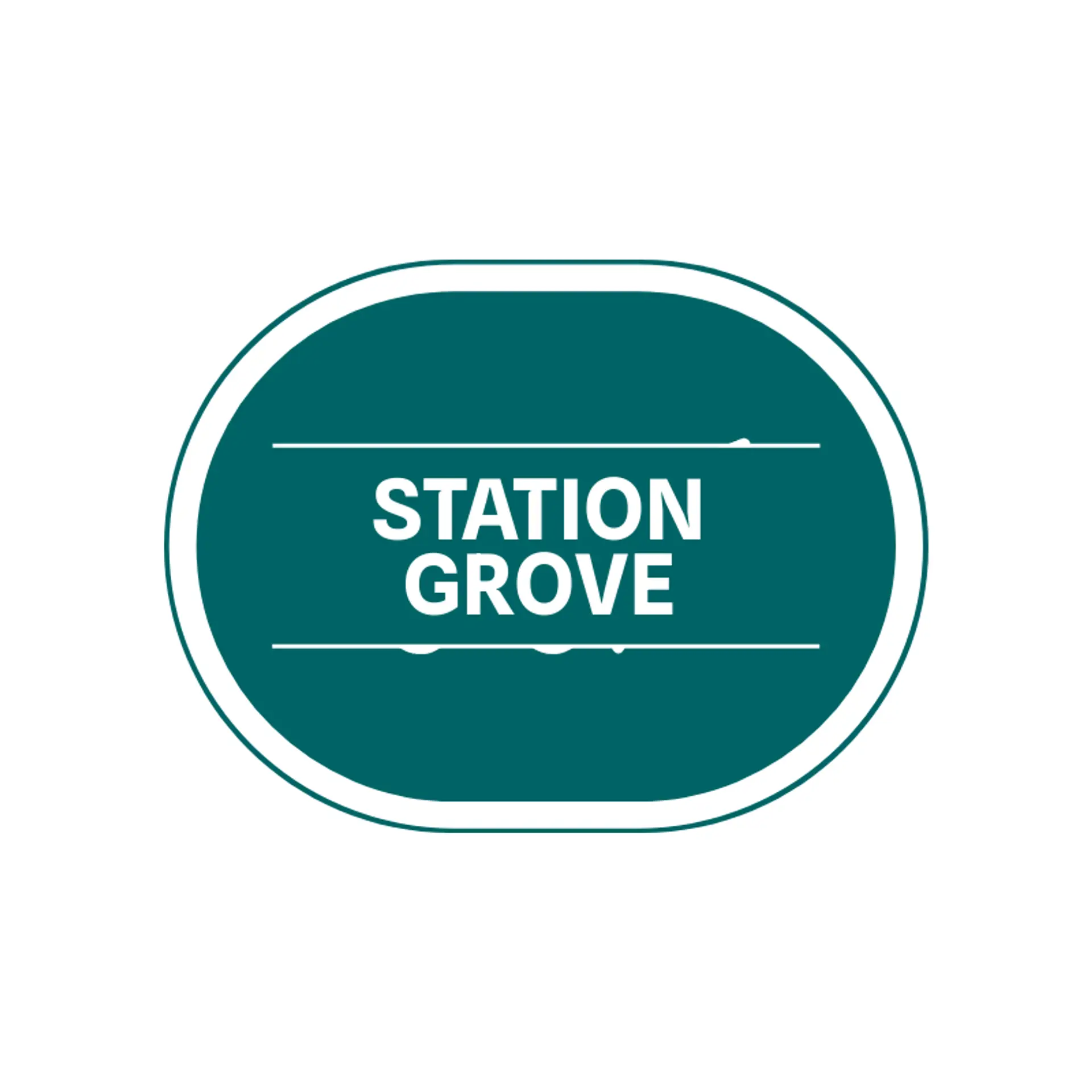 Station Grove logo for train