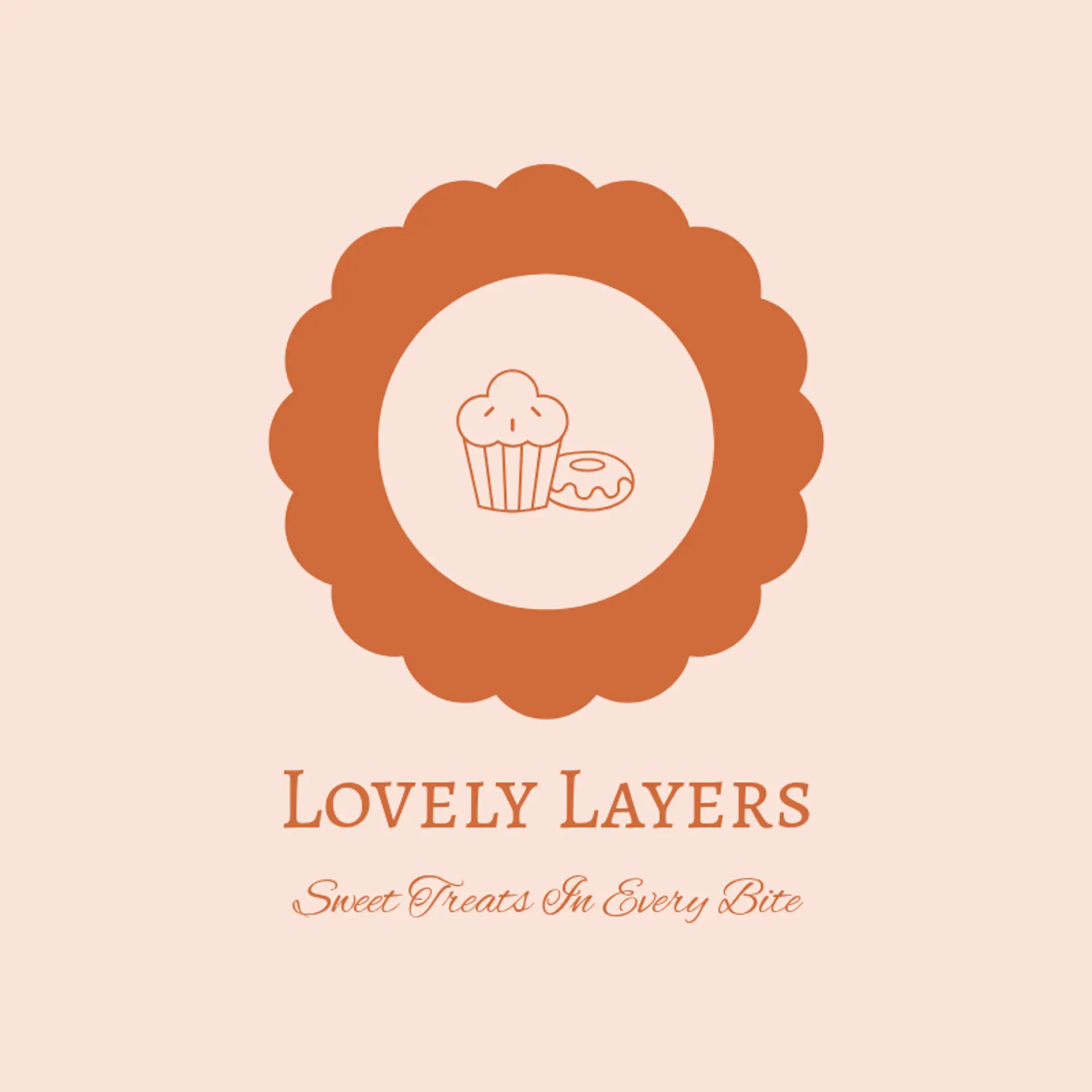 Sweetheart Sweets logo for cute bakery