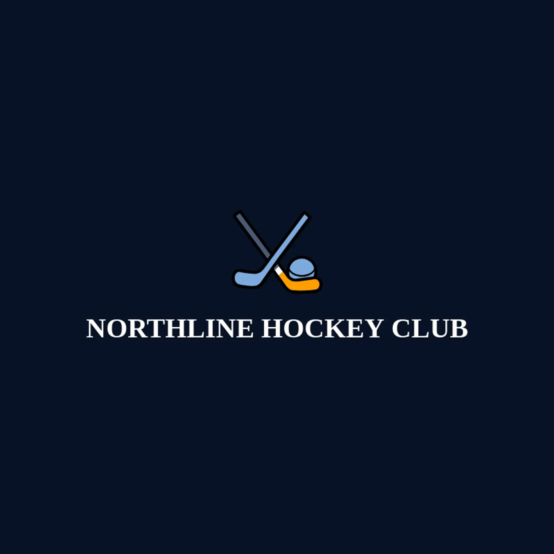 Northline Hockey Club logo for hockey stick
