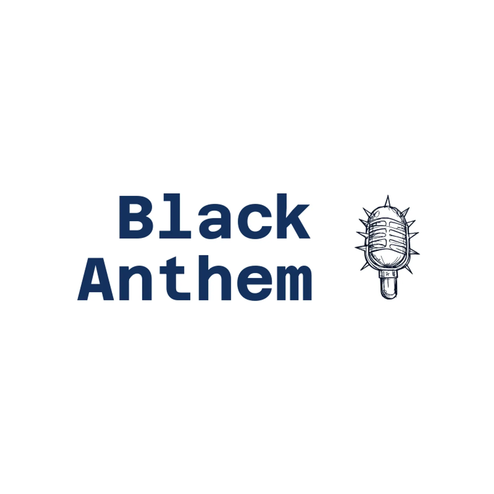 Black Anthem logo for death metal