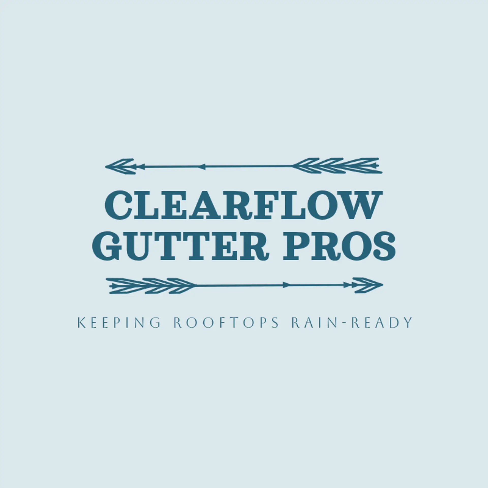 ClearFlow Gutter Pros logo for gutter cleaning