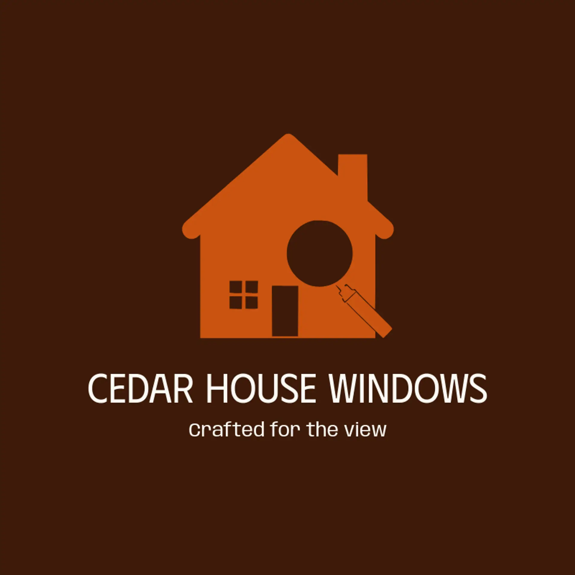 Cedar House Windows logo for window