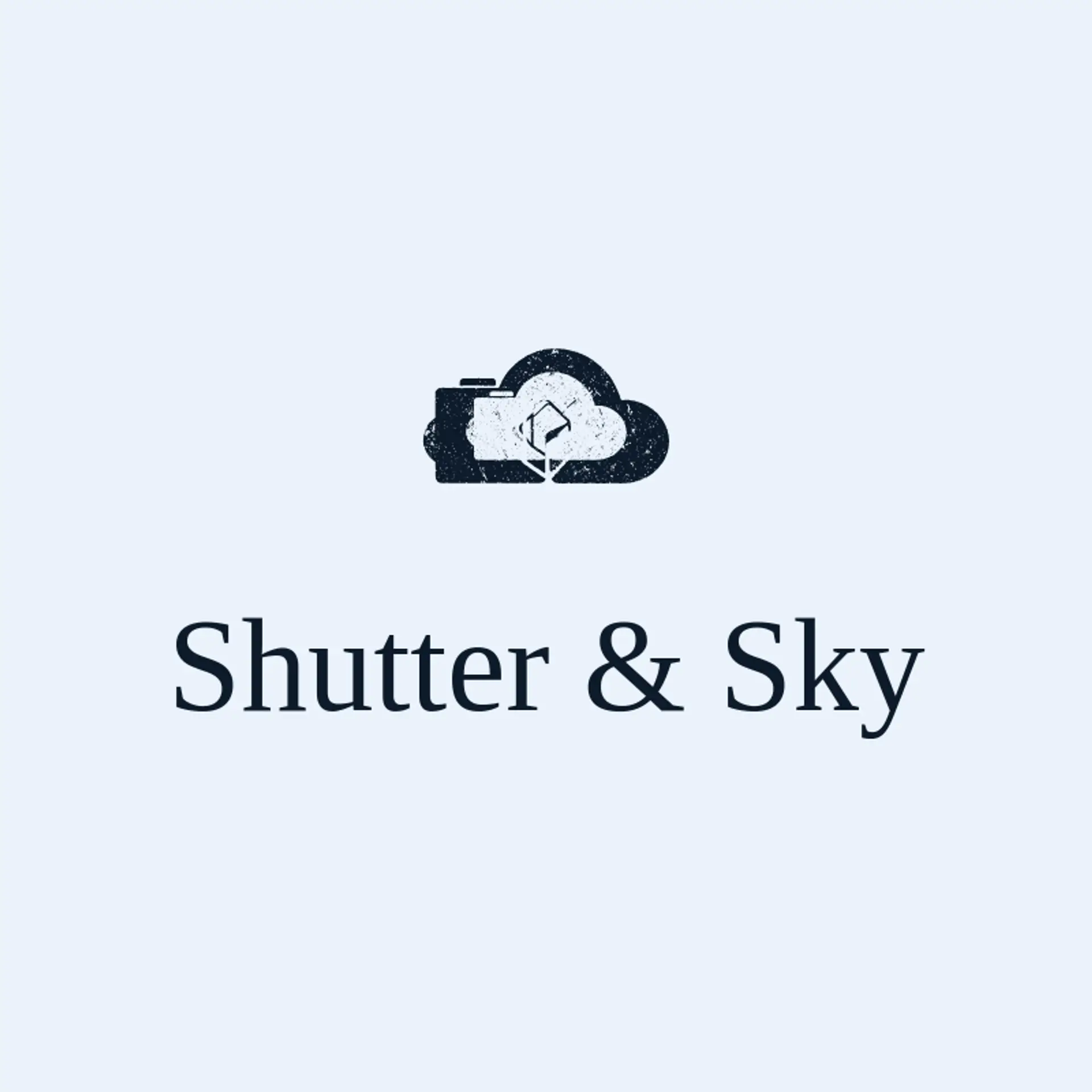 Shutter & Sky logo for photo