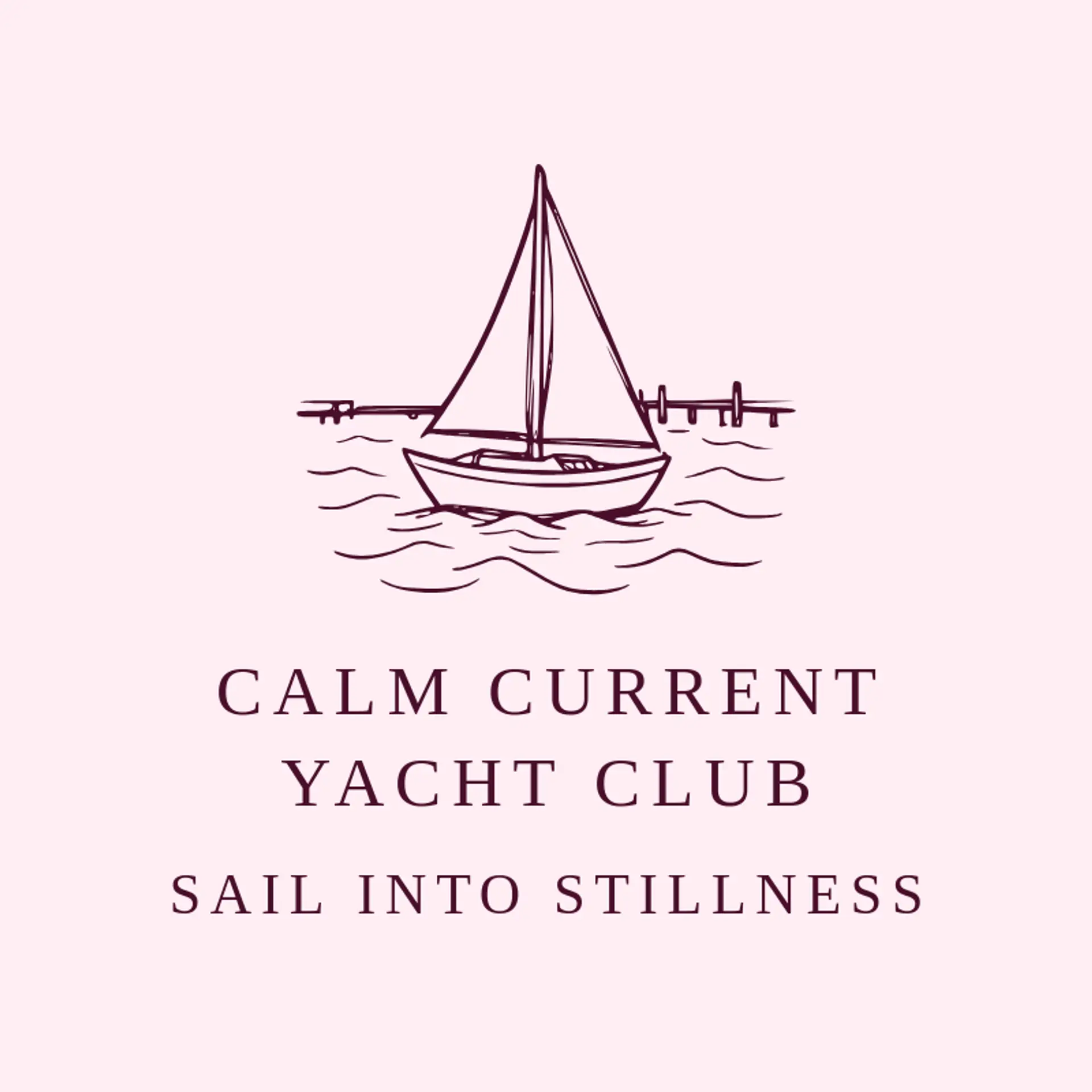 Calm Current Yacht Club logo for harbor