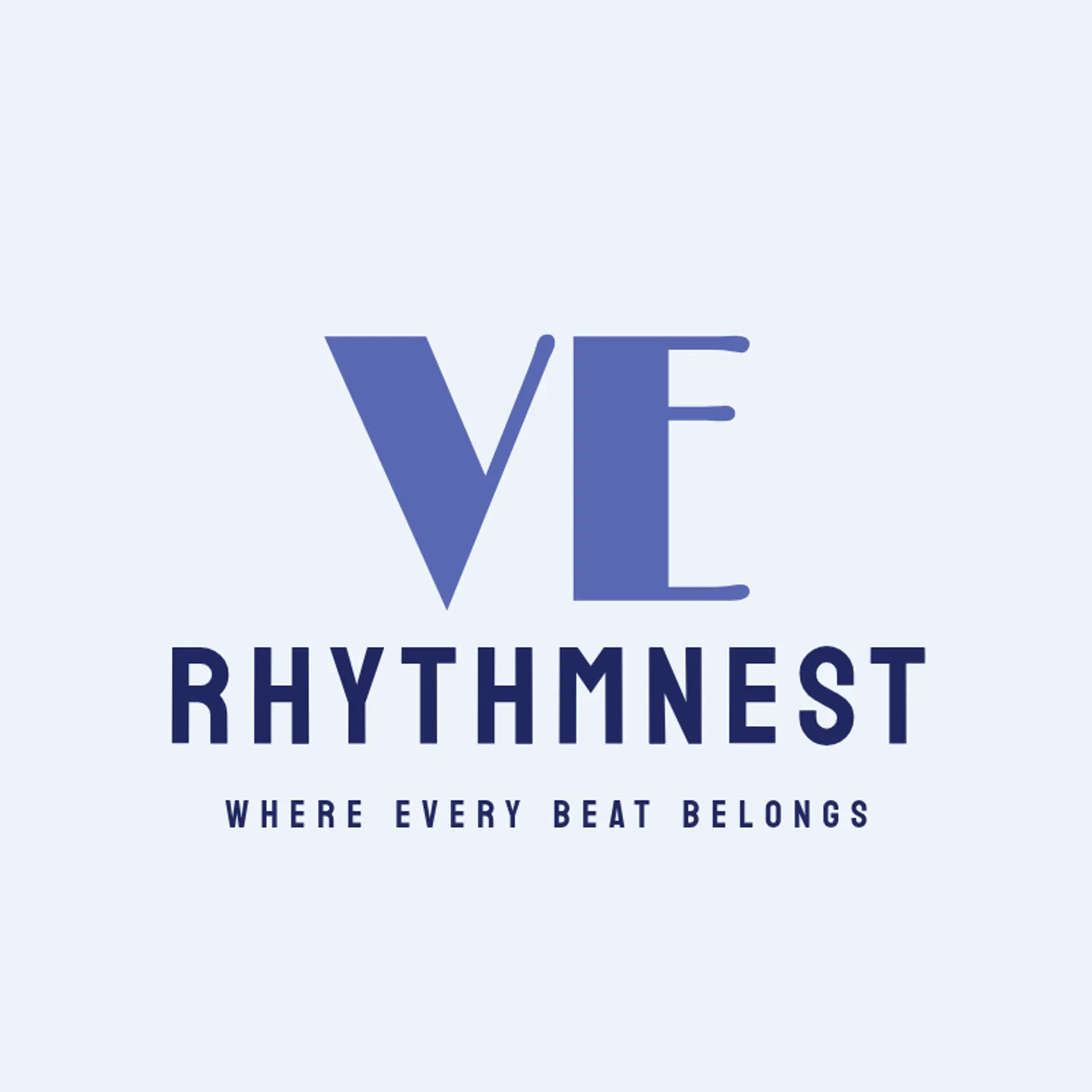 RhythmNest logo for music app