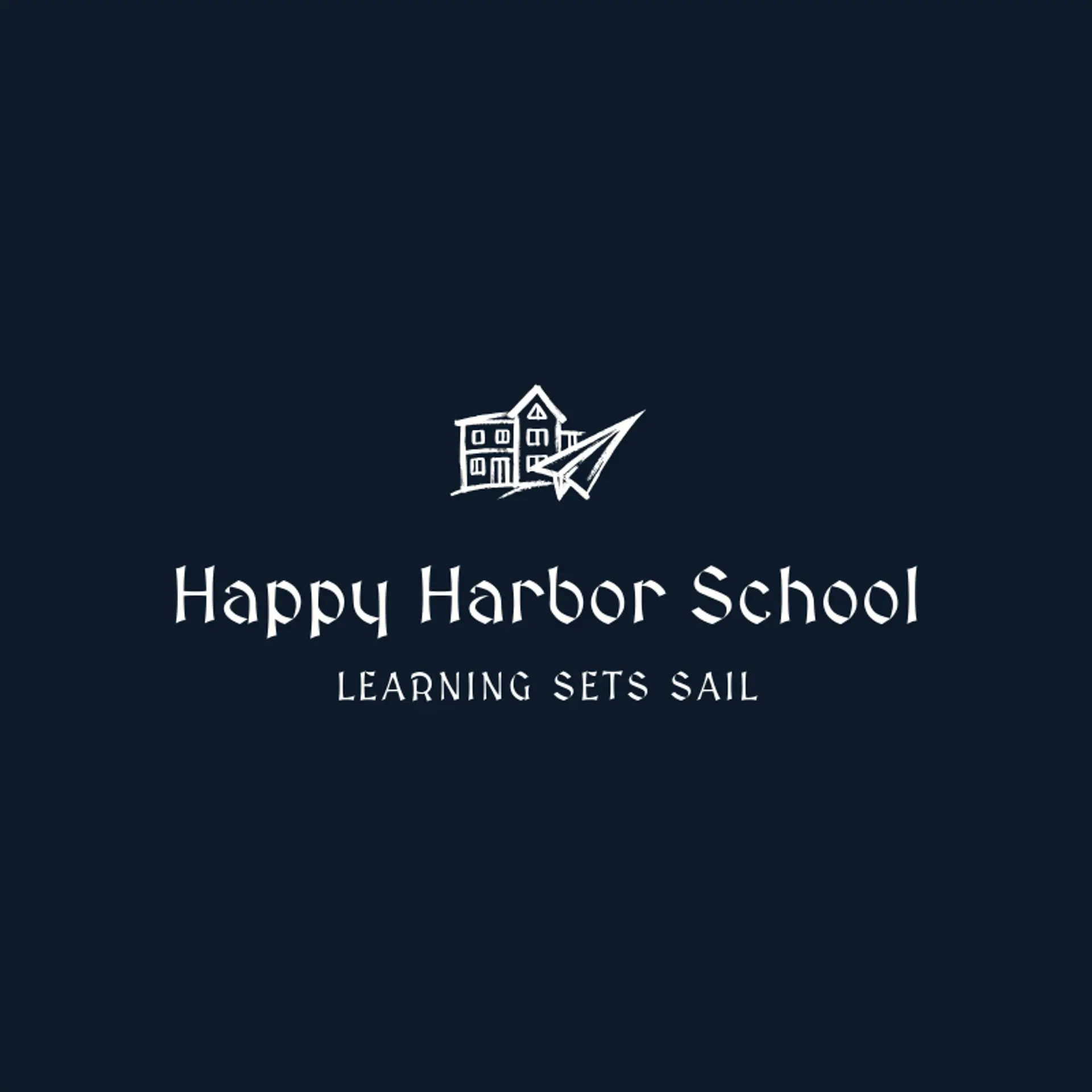 Happy Harbor School logo for primary school