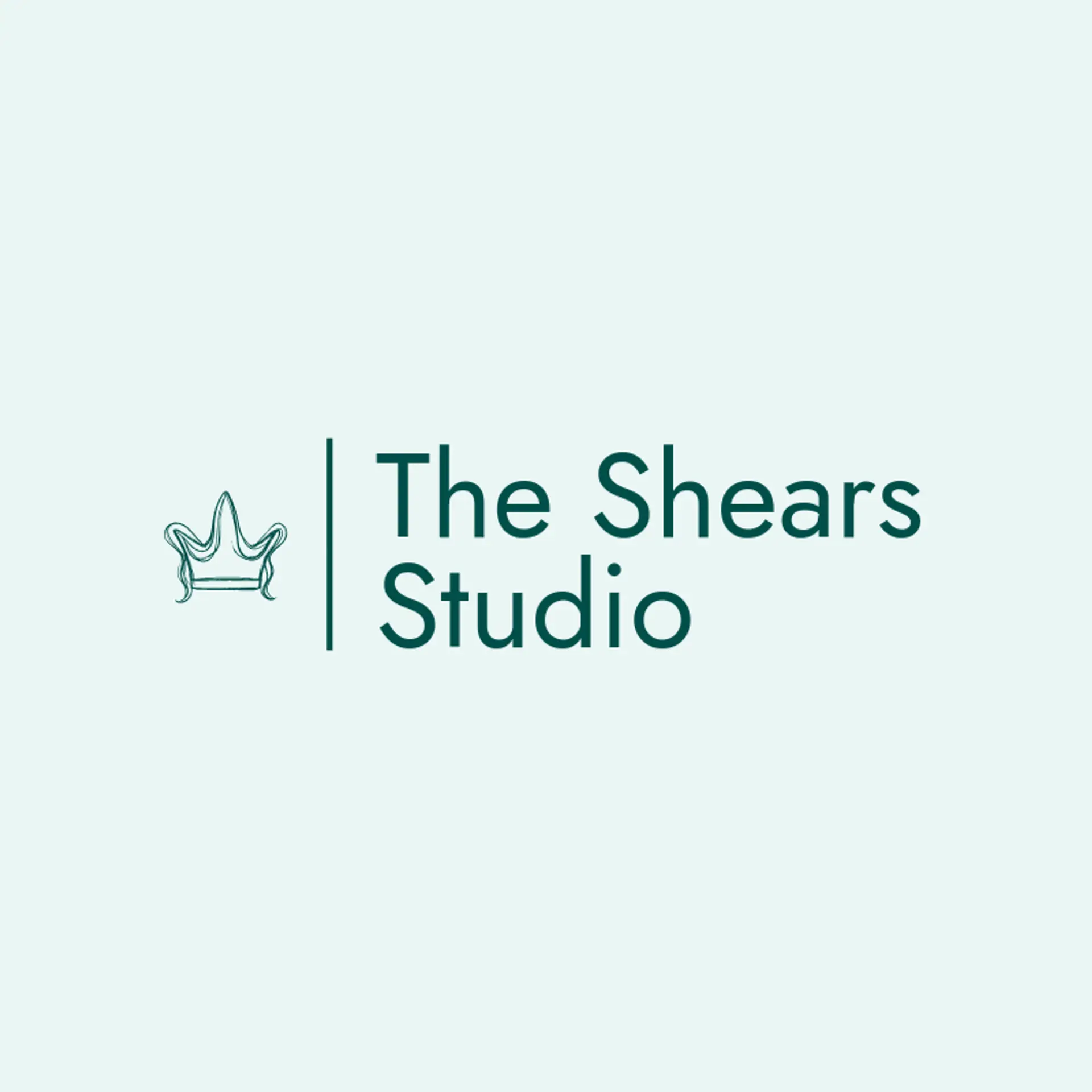 The Shears Studio logo for hair stylist