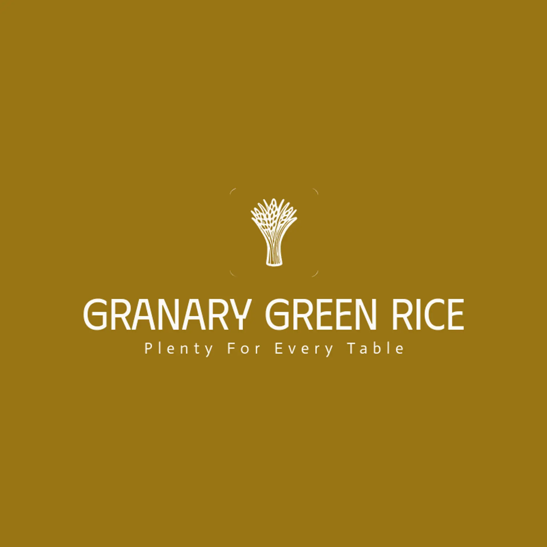 Granary Green Rice logo for rice