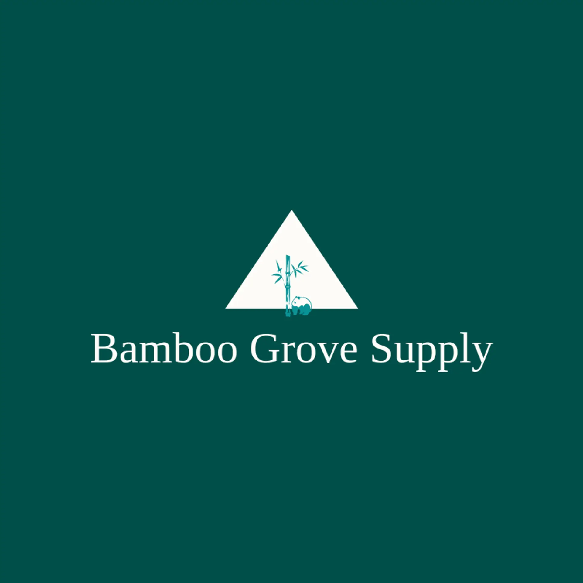 Bamboo Grove Supply logo for natural