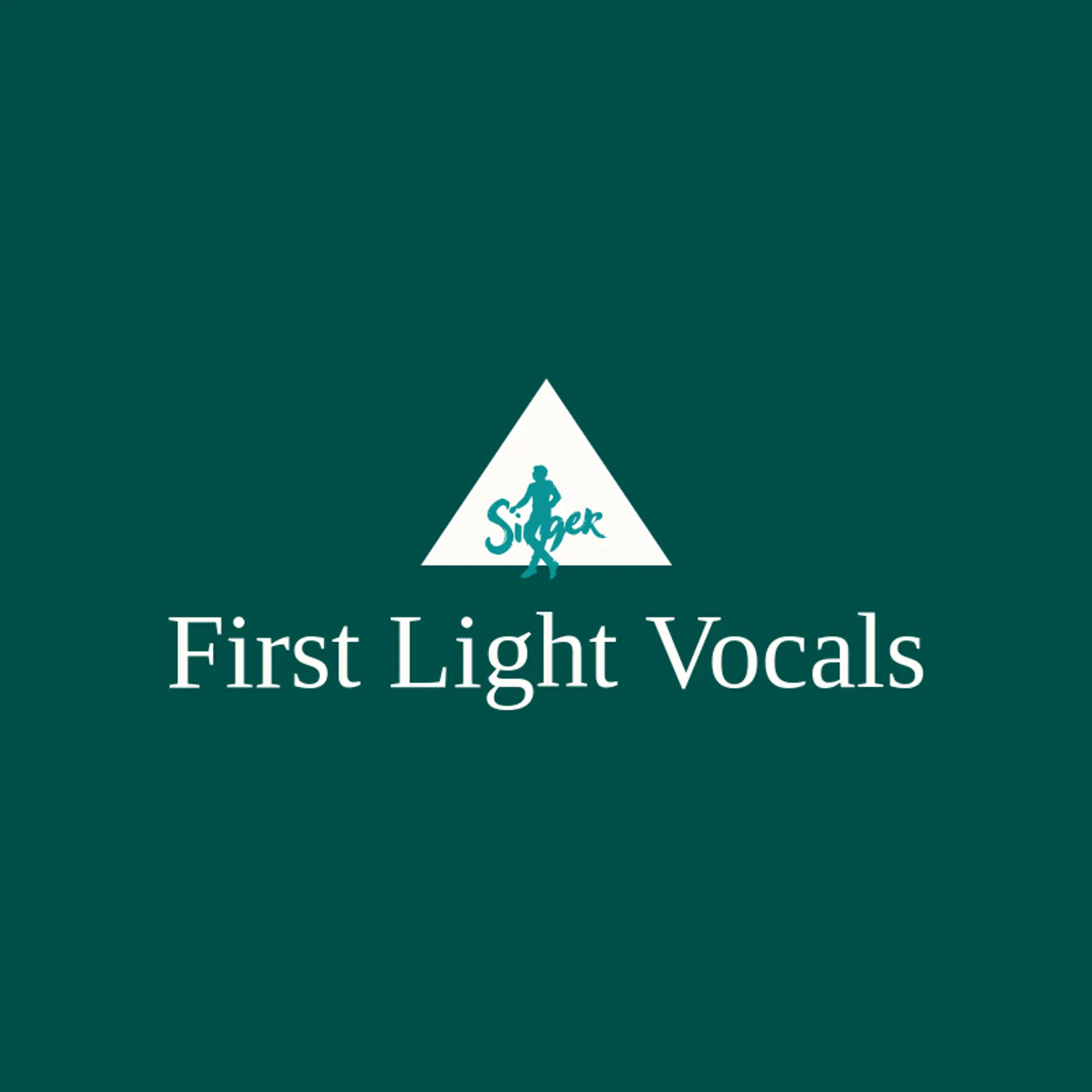 First Light Vocals logo for singing