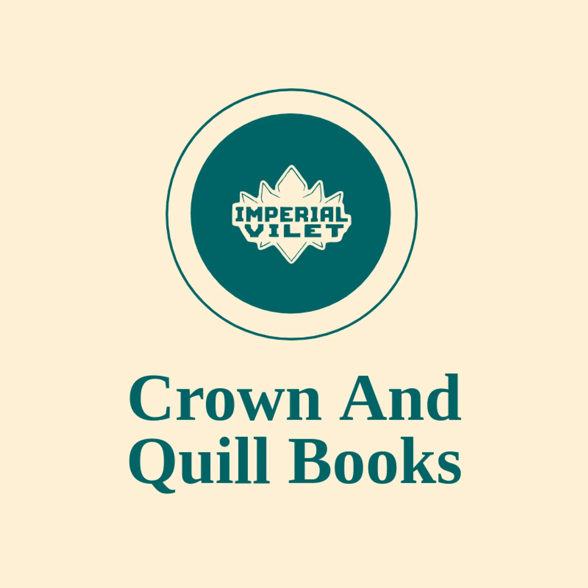 Crown and Quill Books logo for imperial