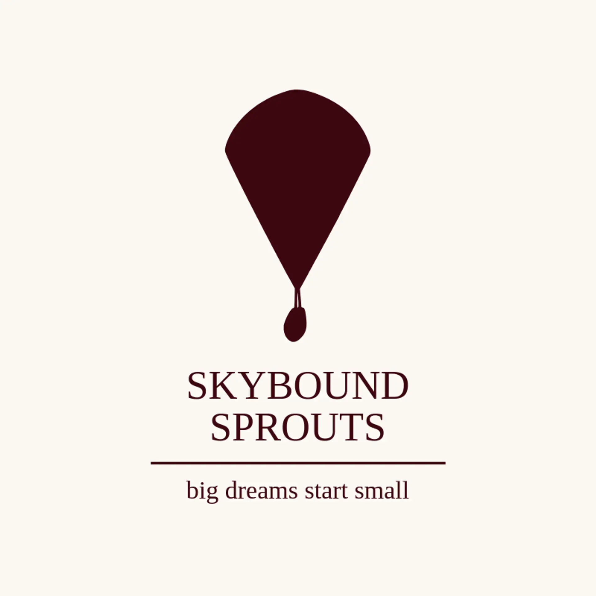 Skybound Sprouts logo for childcare