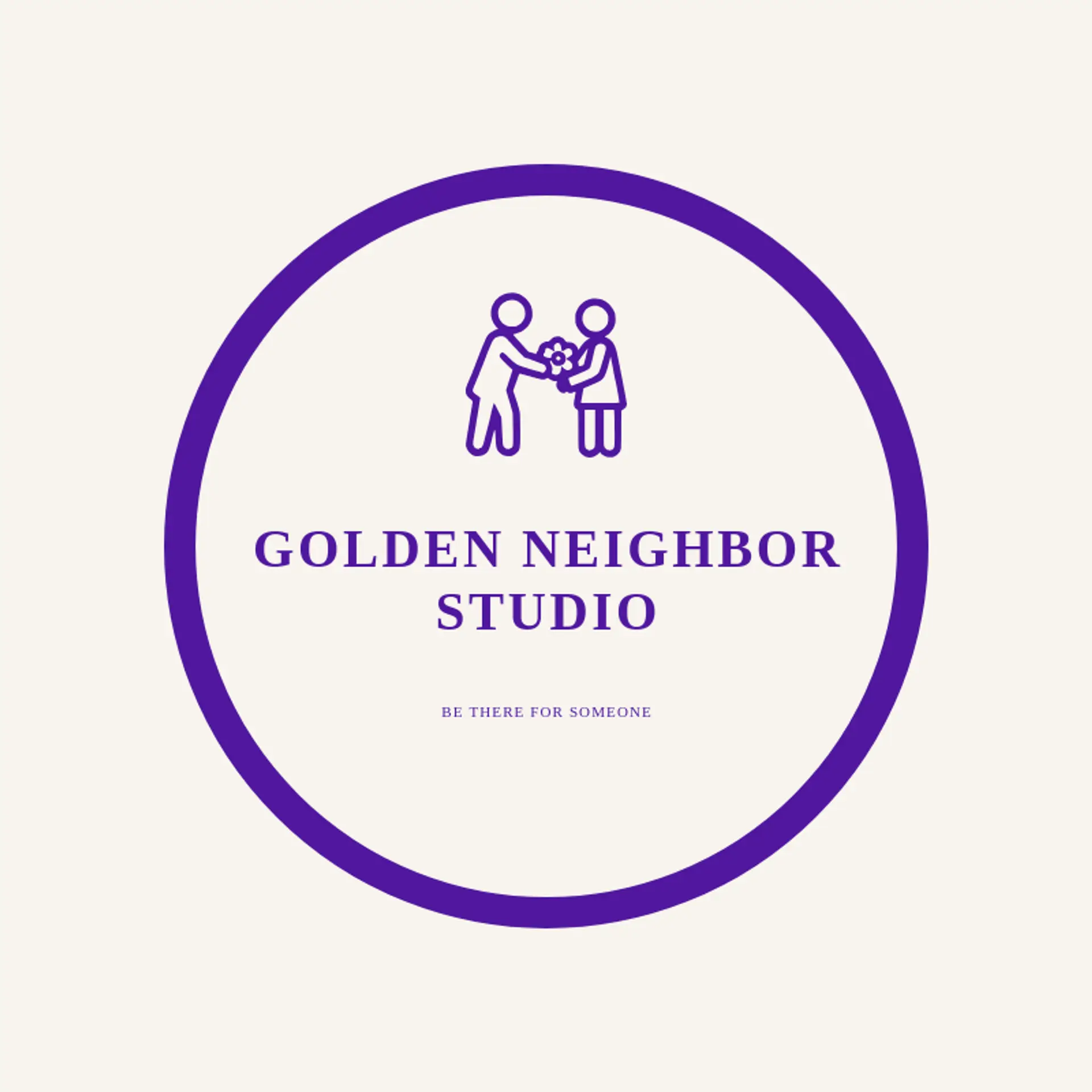 Golden Neighbor Studio logo for humanity