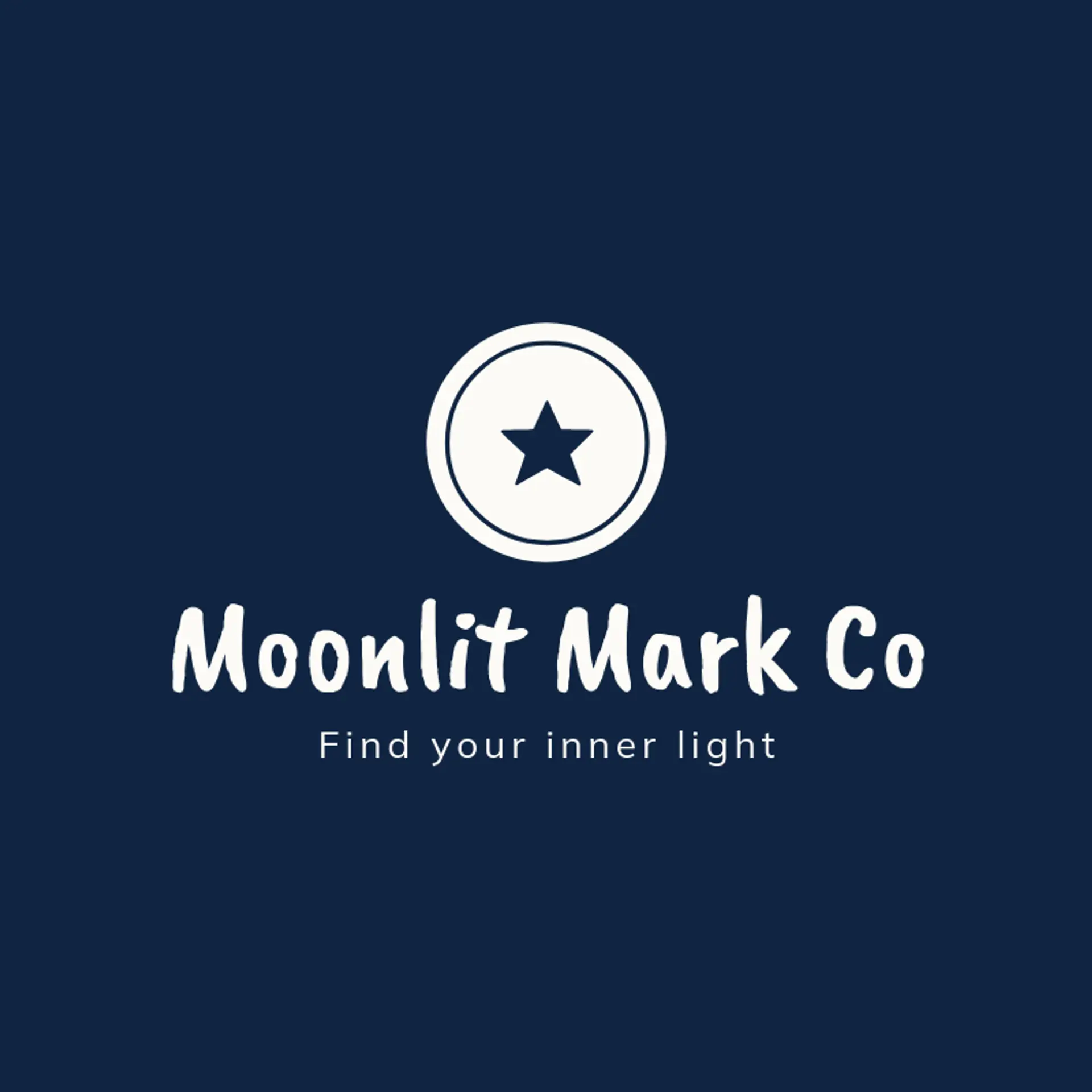 Moonlit Mark Co logo for pentagram