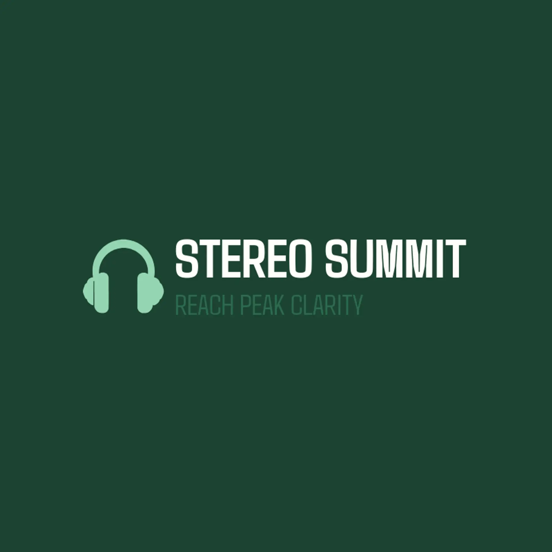Stereo Summit logo for headphones