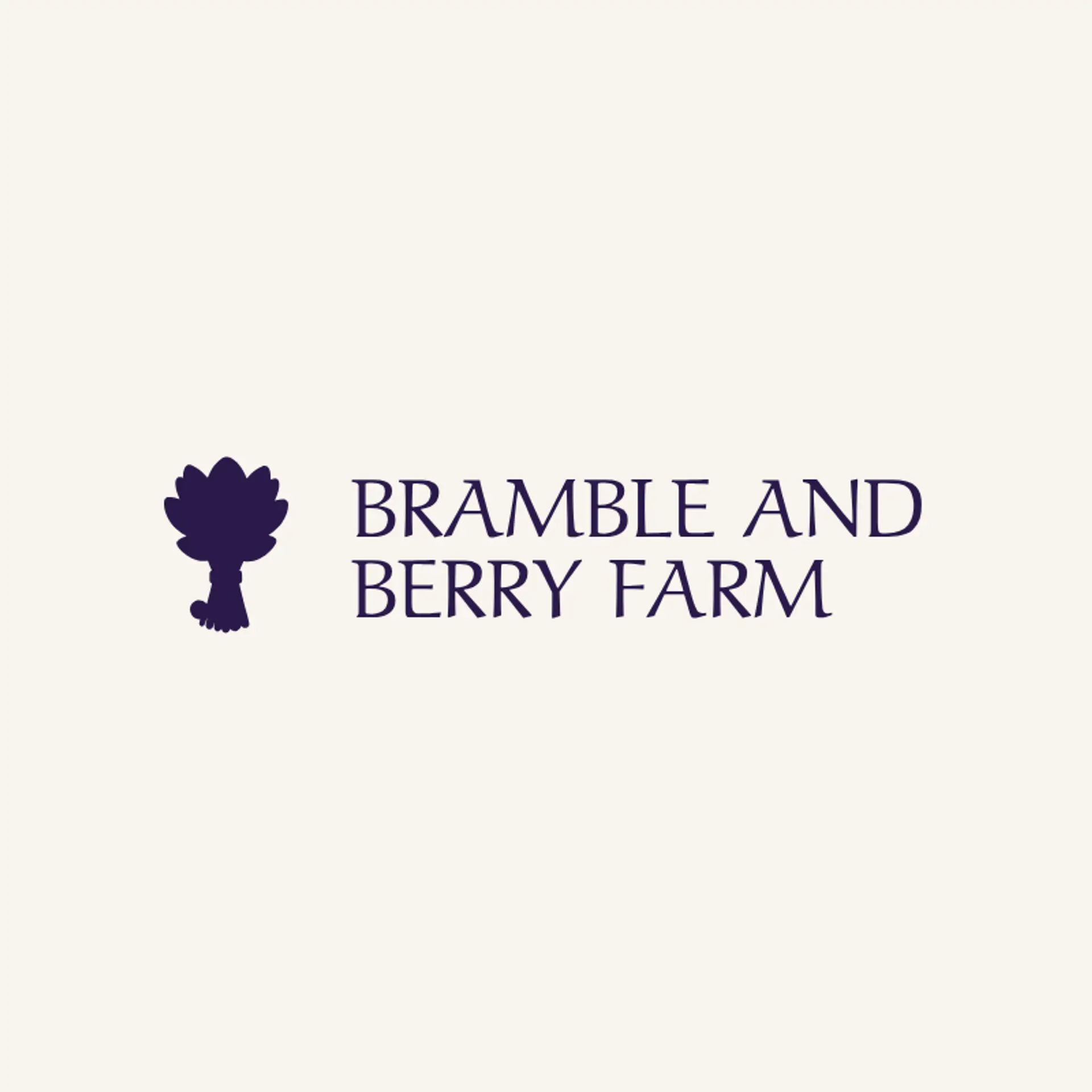 Bramble and Berry Farm logo for garden