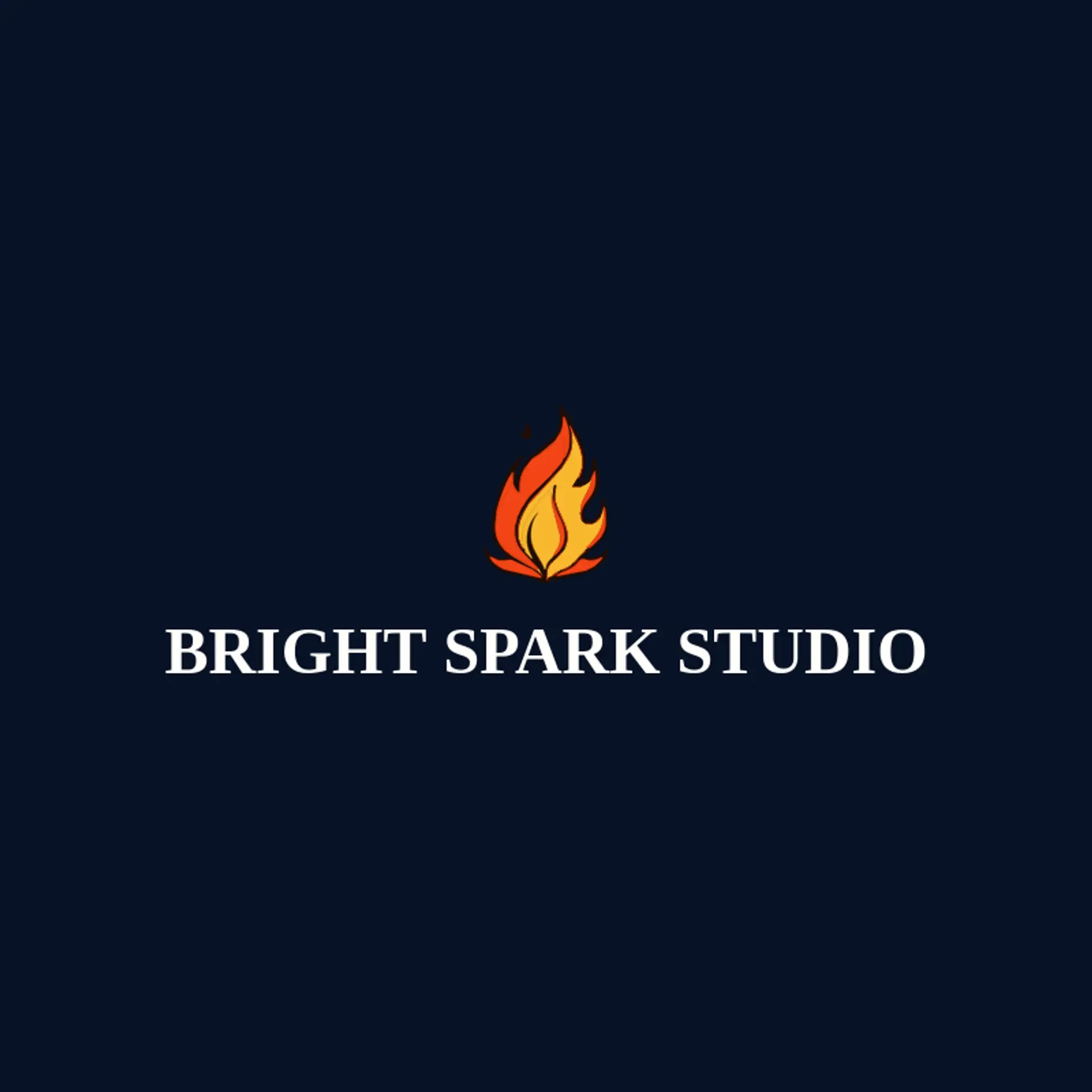 Bright Spark Studio logo for spark