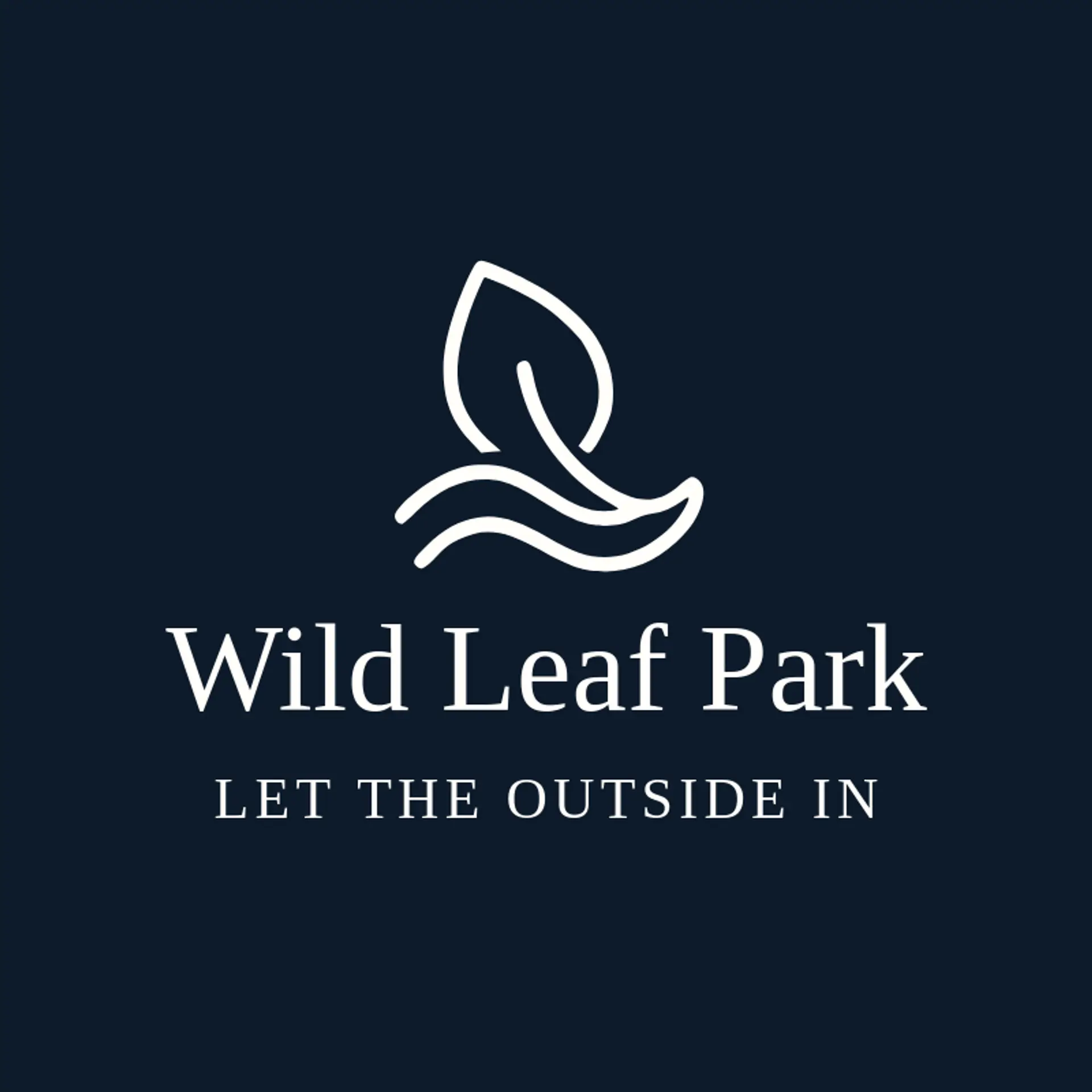 Wild Leaf Park logo for park