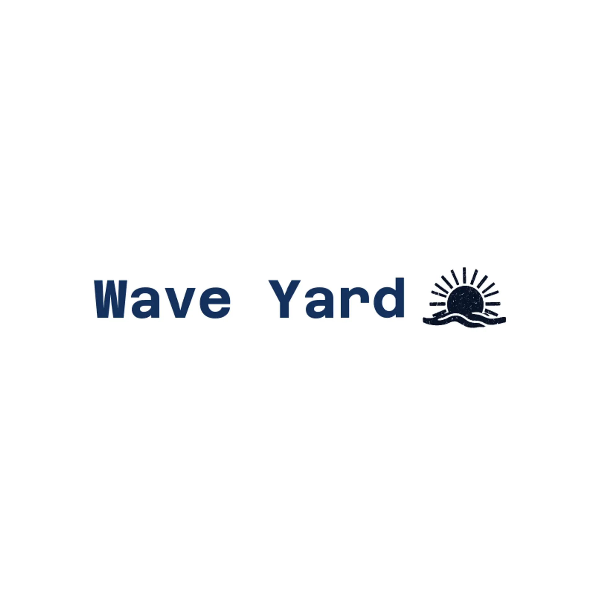 Wave Yard logo for water