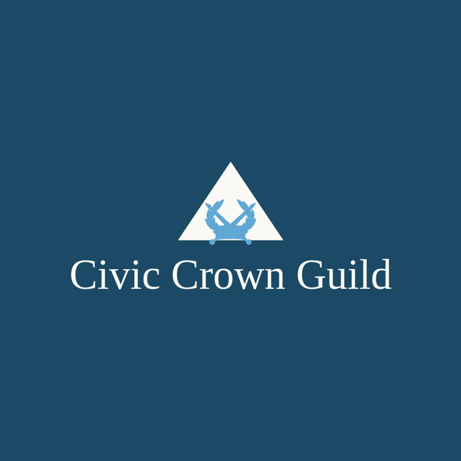 Civic Crown Guild logo for gladiator