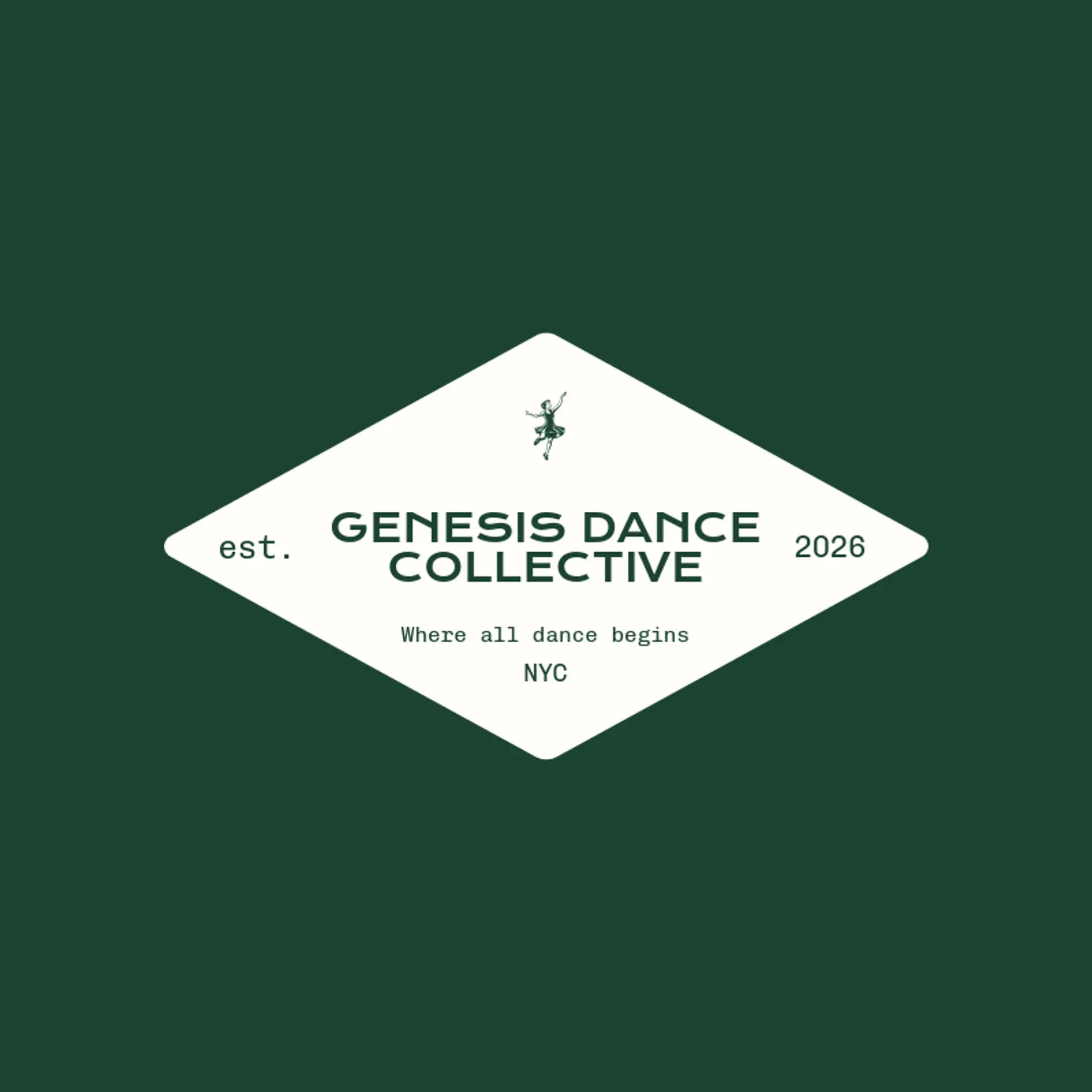 Genesis Dance Collective logo for dance