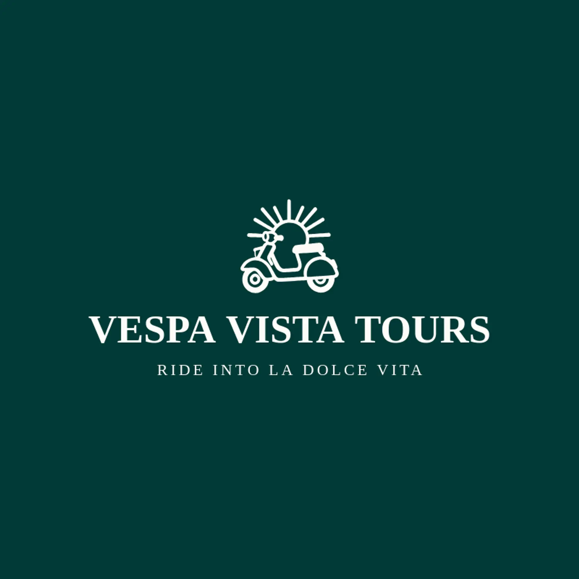 Vespa Vista Tours logo for italian