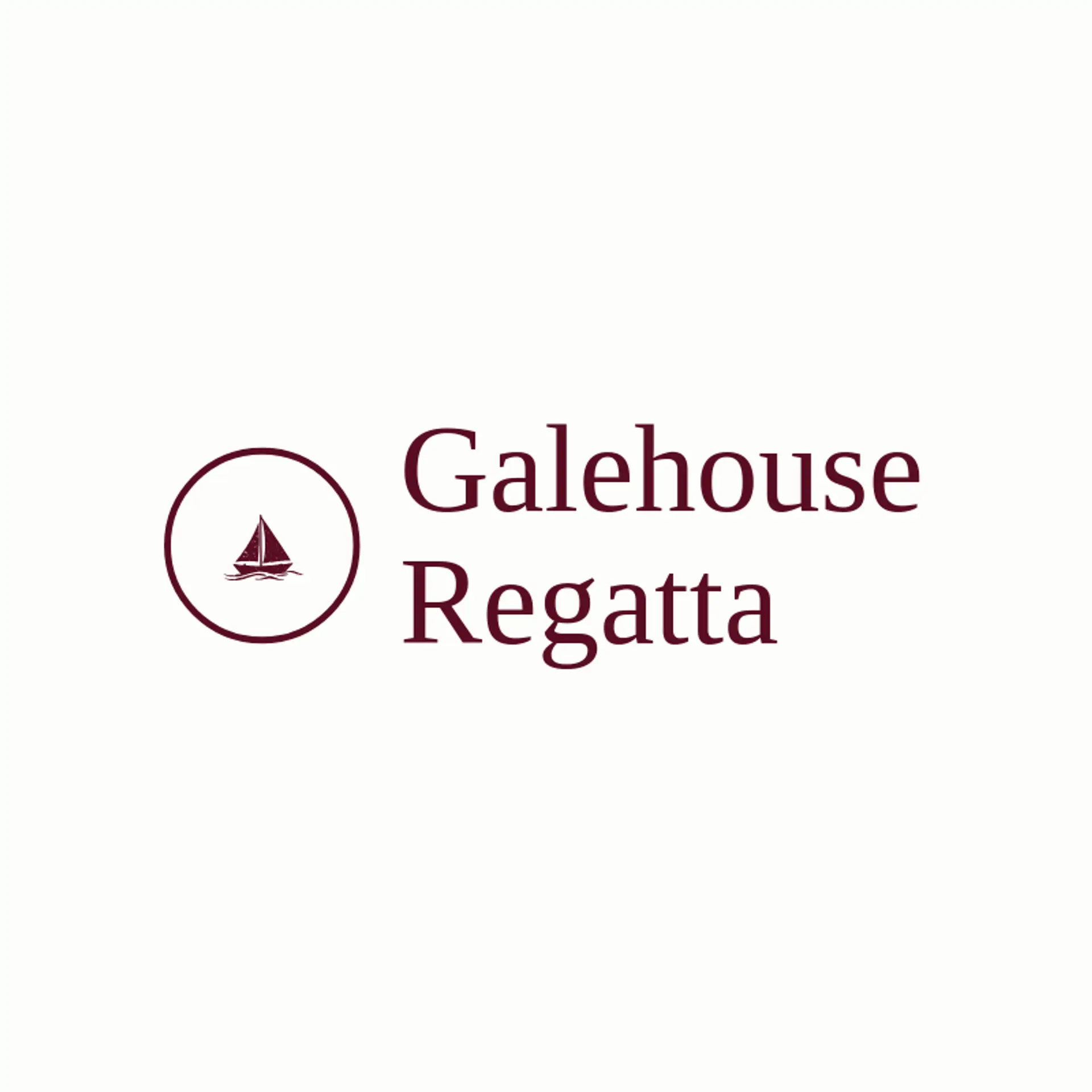 Galehouse Regatta logo for sailboat
