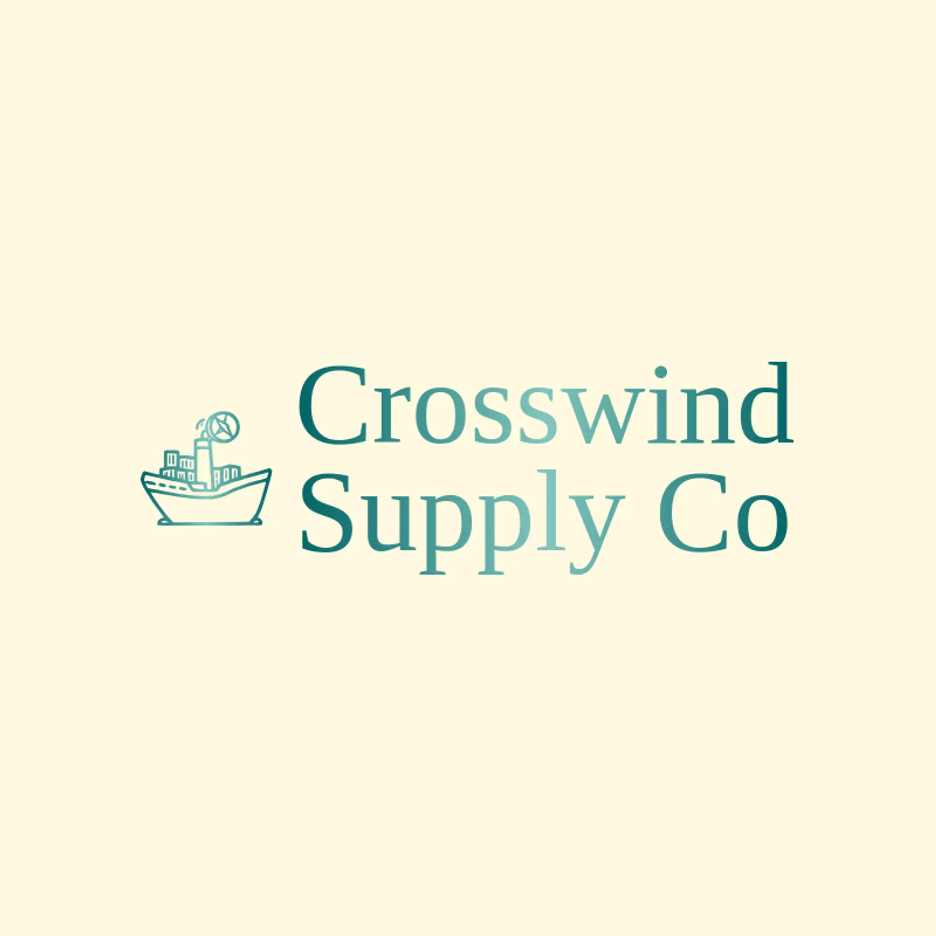 Crosswind Supply Co logo for supply chain